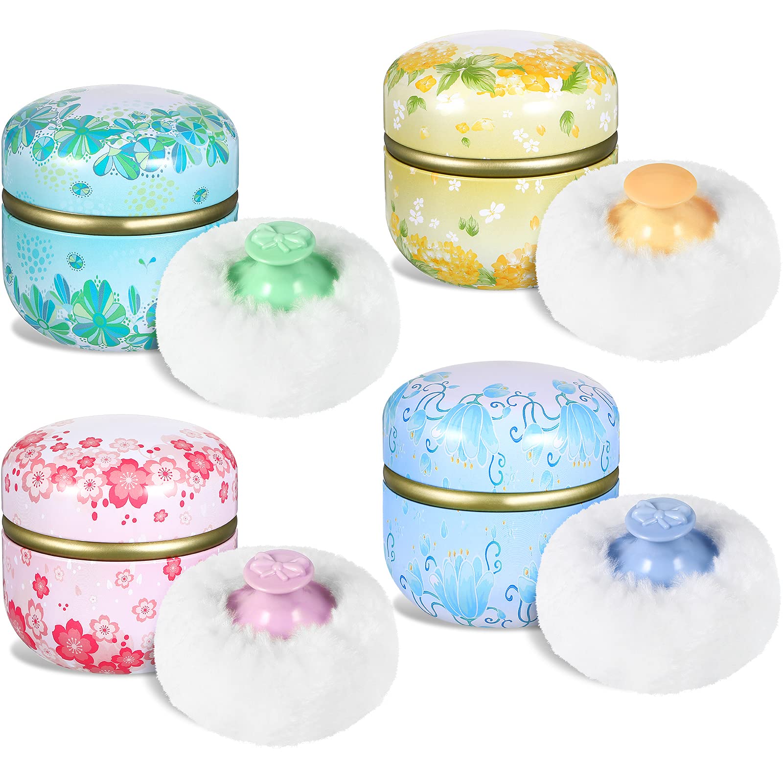 Mogugu - Loose Powder Travel Container with Puff