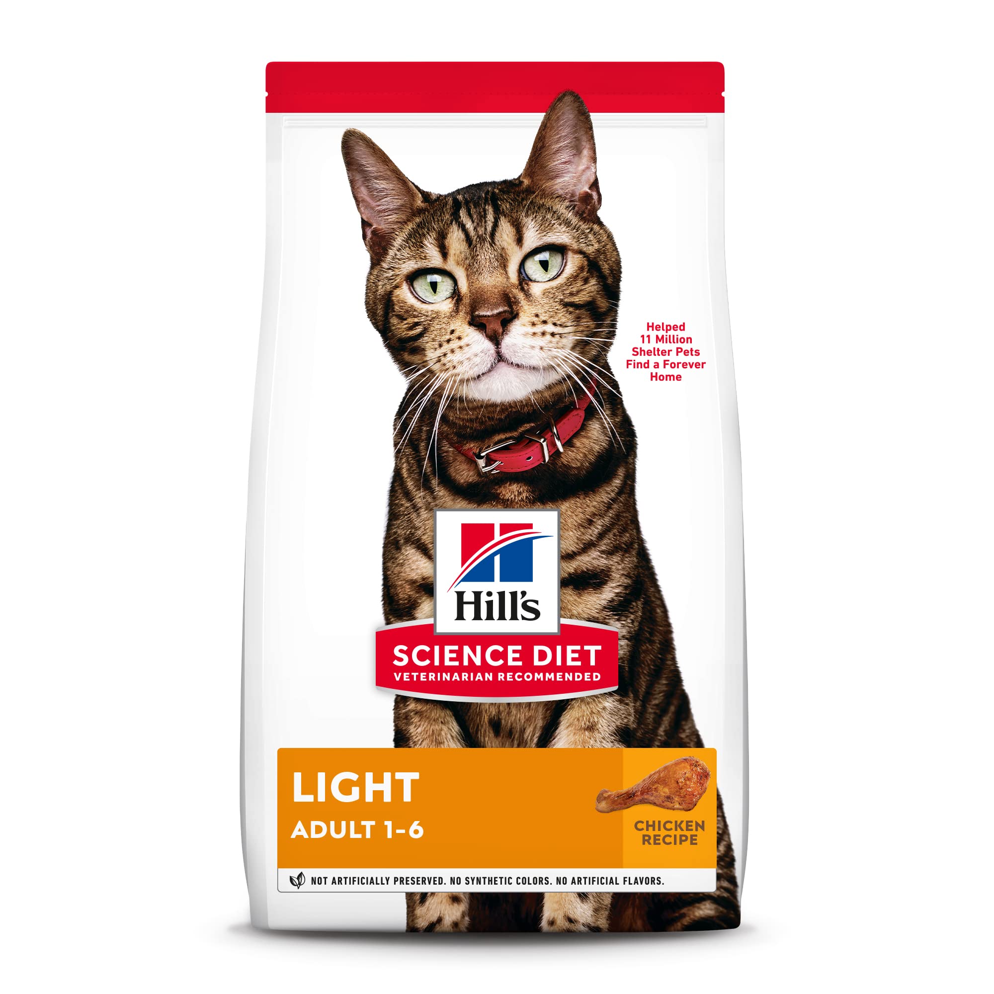 Hill s Science Diet Dry Cat Food Adult Light for Healthy Weight