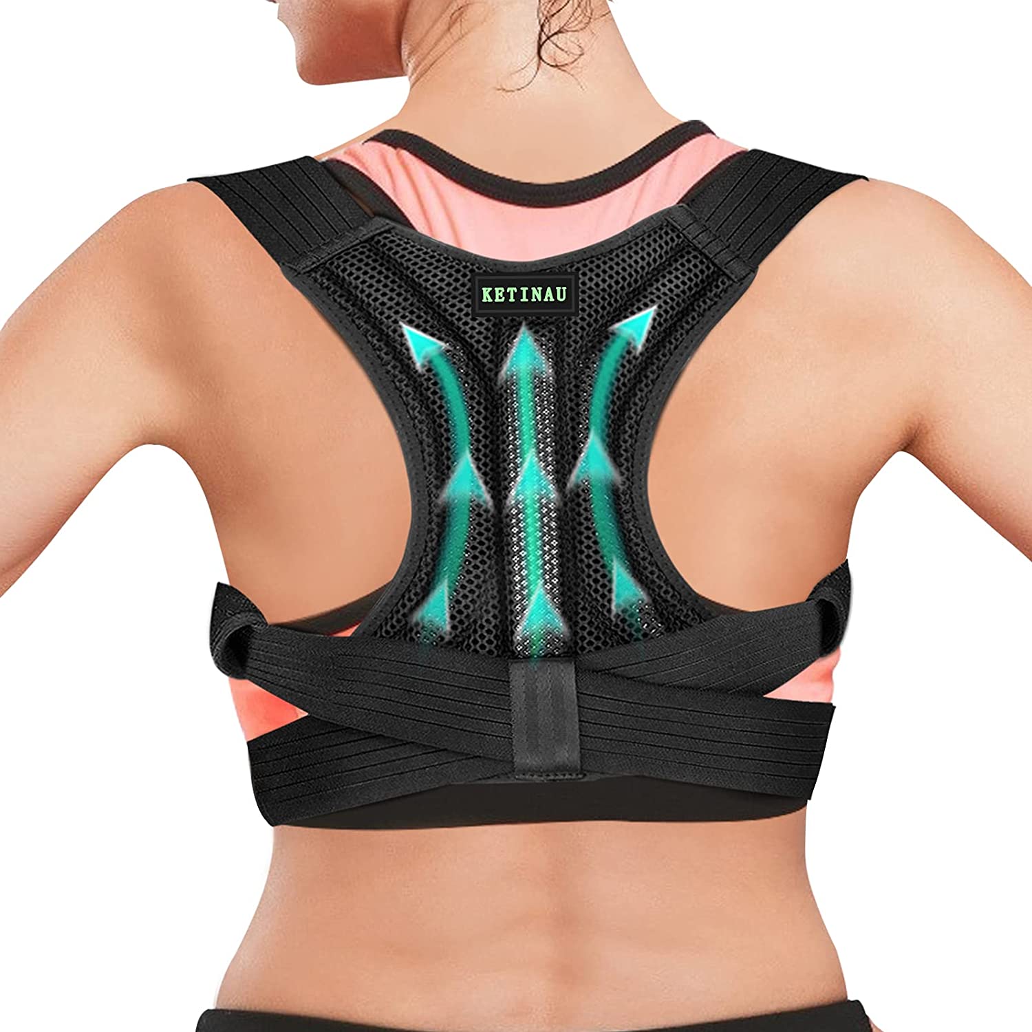  Posture Corrector-Back Brace for Men and Women, Fully