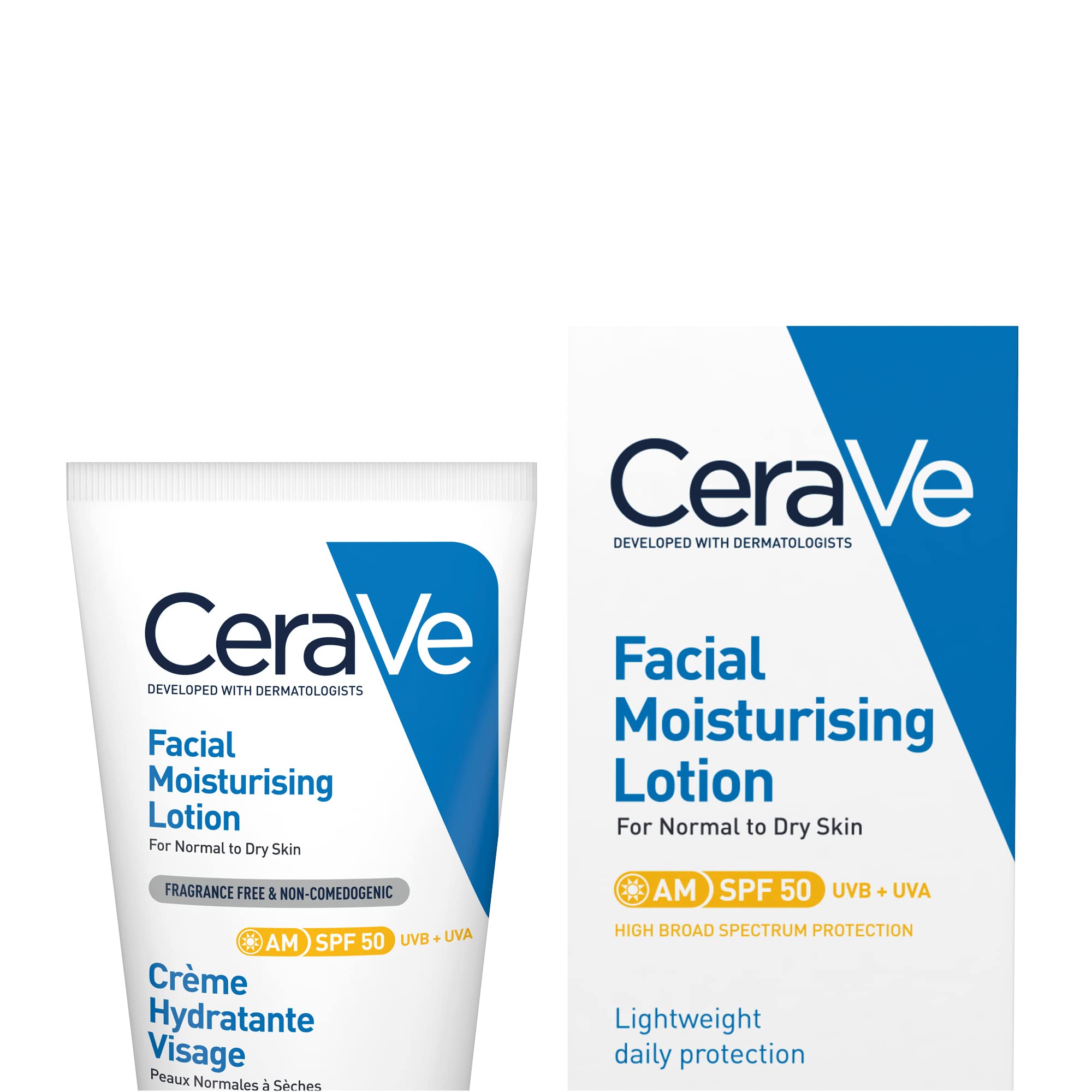 CeraVe crème hydratante visage SPF50 - 52ml
