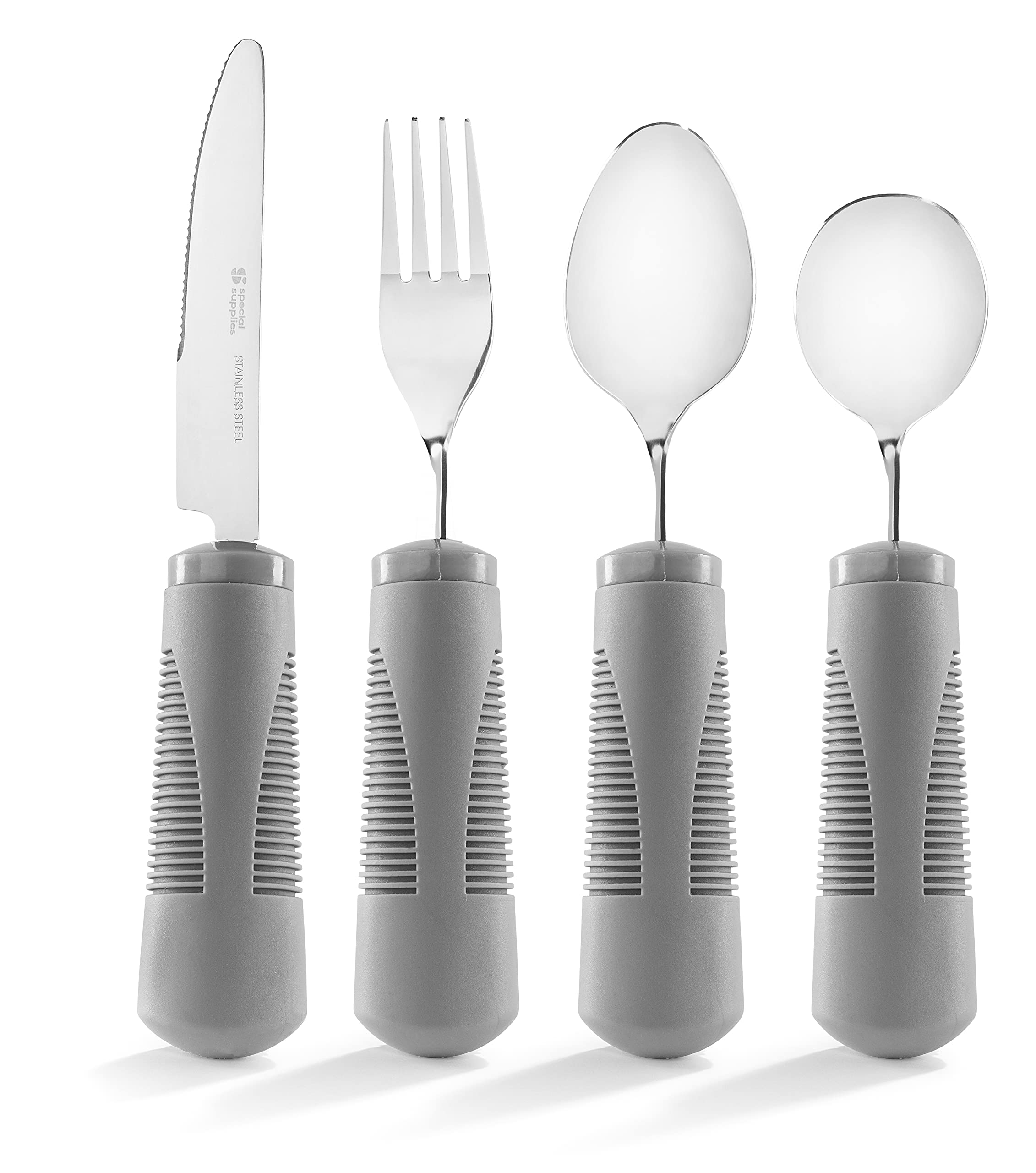 Special Supplies Adaptive Utensils (4Piece Kitchen Set) Weighted, Non