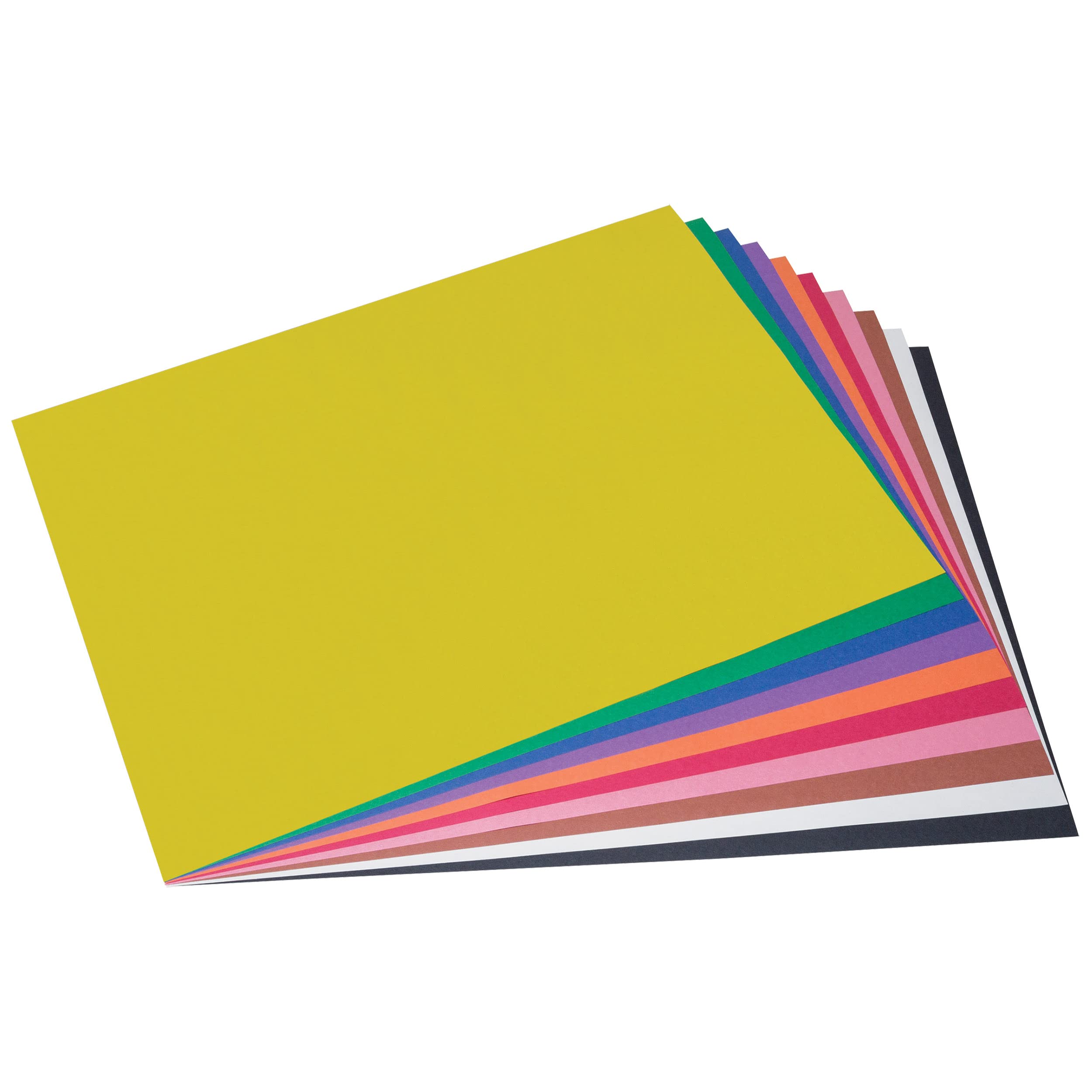 Construction Paper Bright White 9 inches x 12 inches 50 Sheets