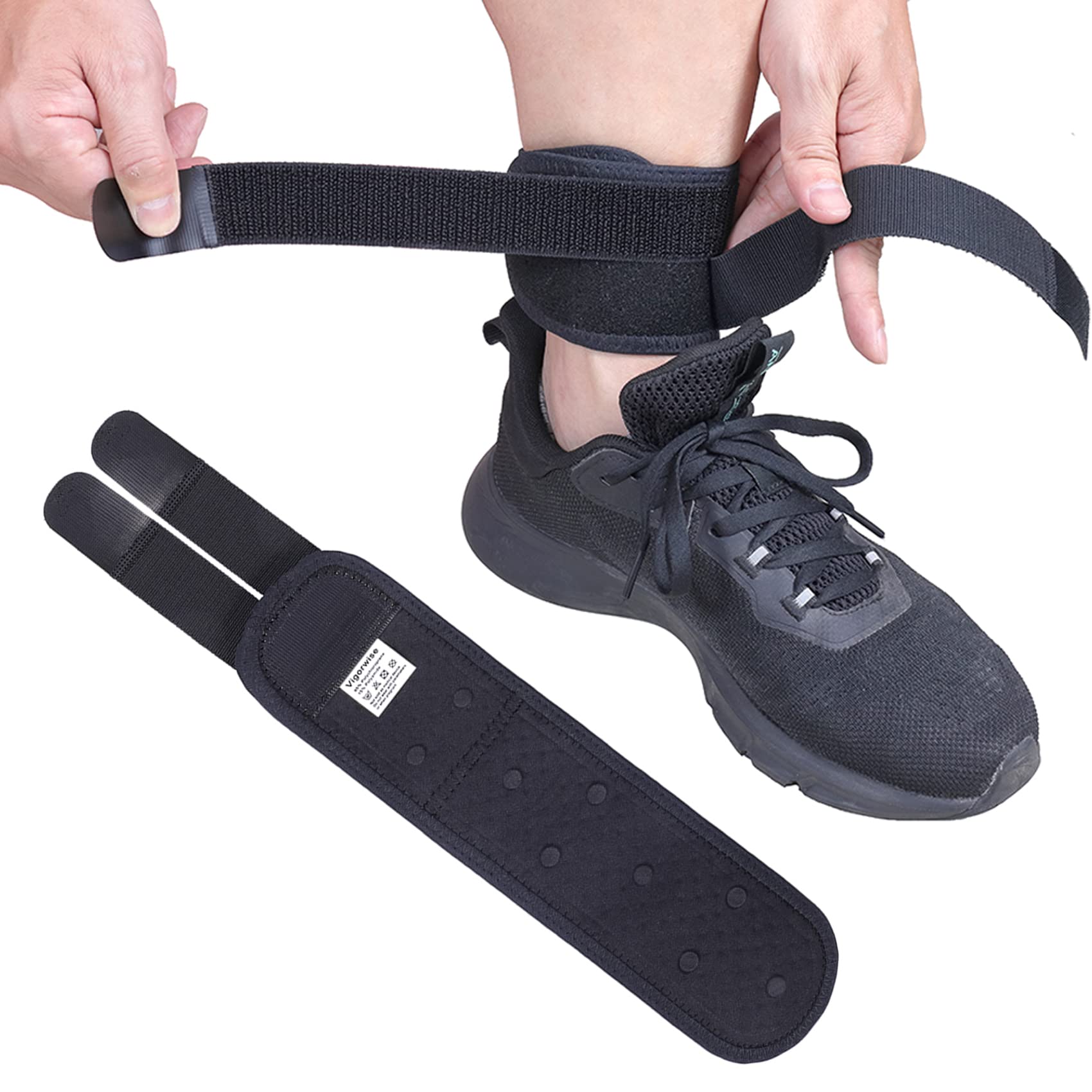 Vigorwise Magnetic Ankle Achilles Tendonitis Relief Brace with 2 ...