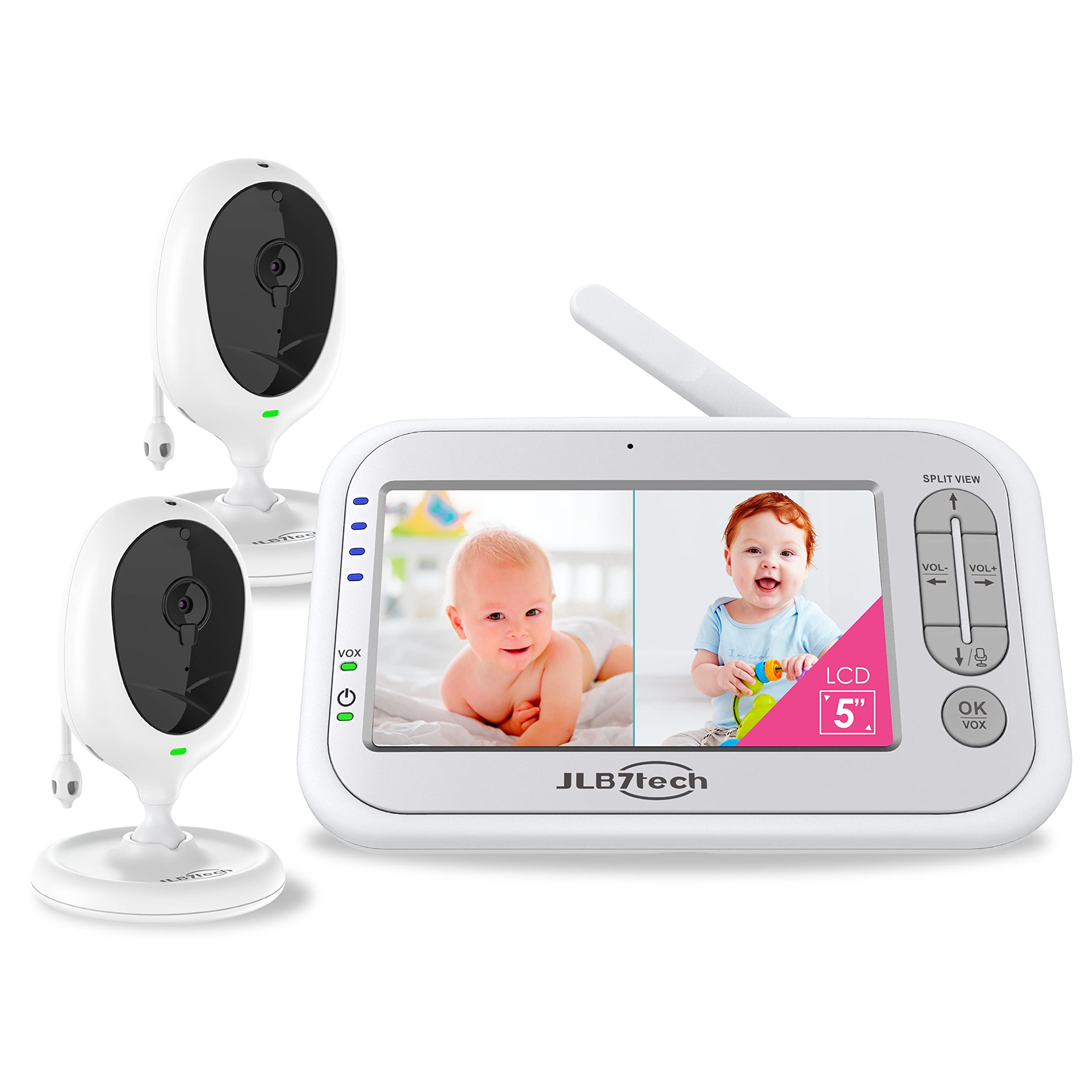 Video baby store monitor multiple cameras