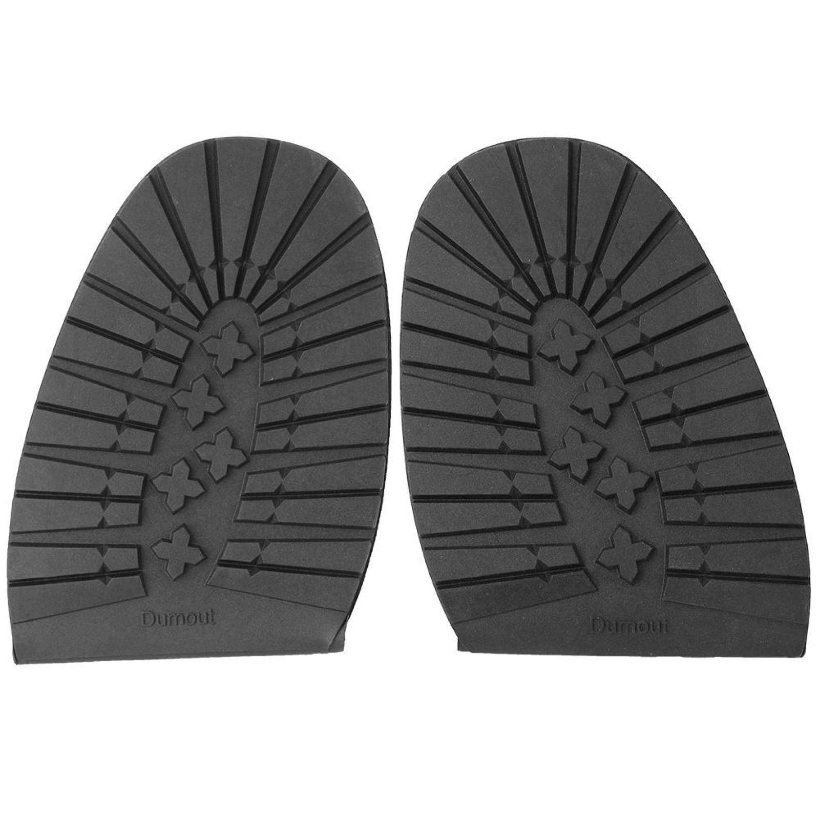 Non-Slip Shoes Pads Rubber Non-Skid Heels Soles Front Heel Soles Rubber  Mute Soles Shoes Repair Accessories Soles Protector(Front Soles)