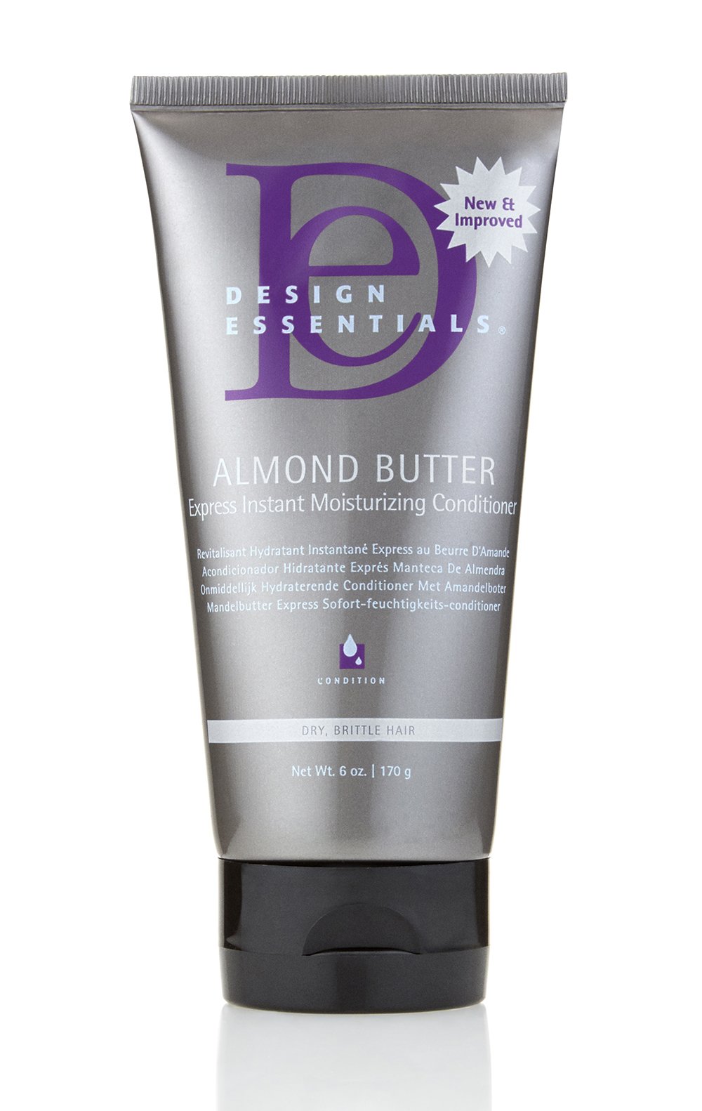 Design Essentials Almond Butter Express Instant Moisturizing Conditioner 6 Ounces 6 Ounce Pack 9110