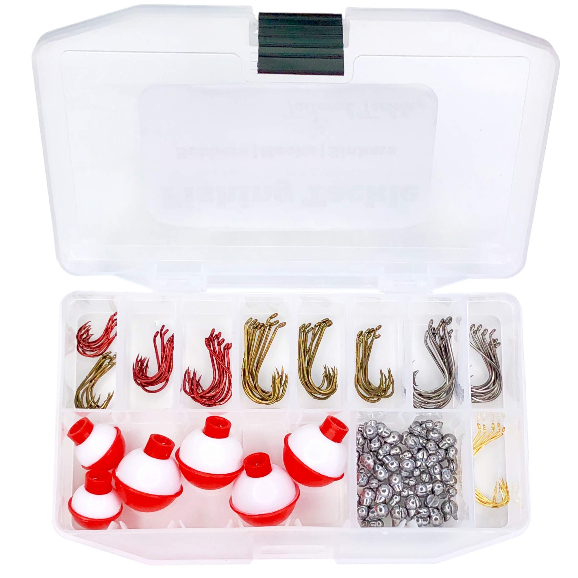Tailored Tackle Bass Fishing Kit 77 Pc Bass Gear Tackle Box with