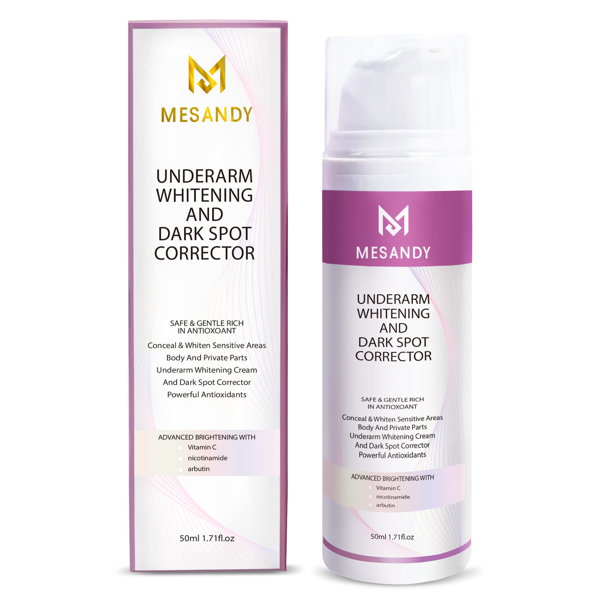 Dark Spot Corrector Cream For Face Body By MESANDY Underarm Cream With Instant Result For