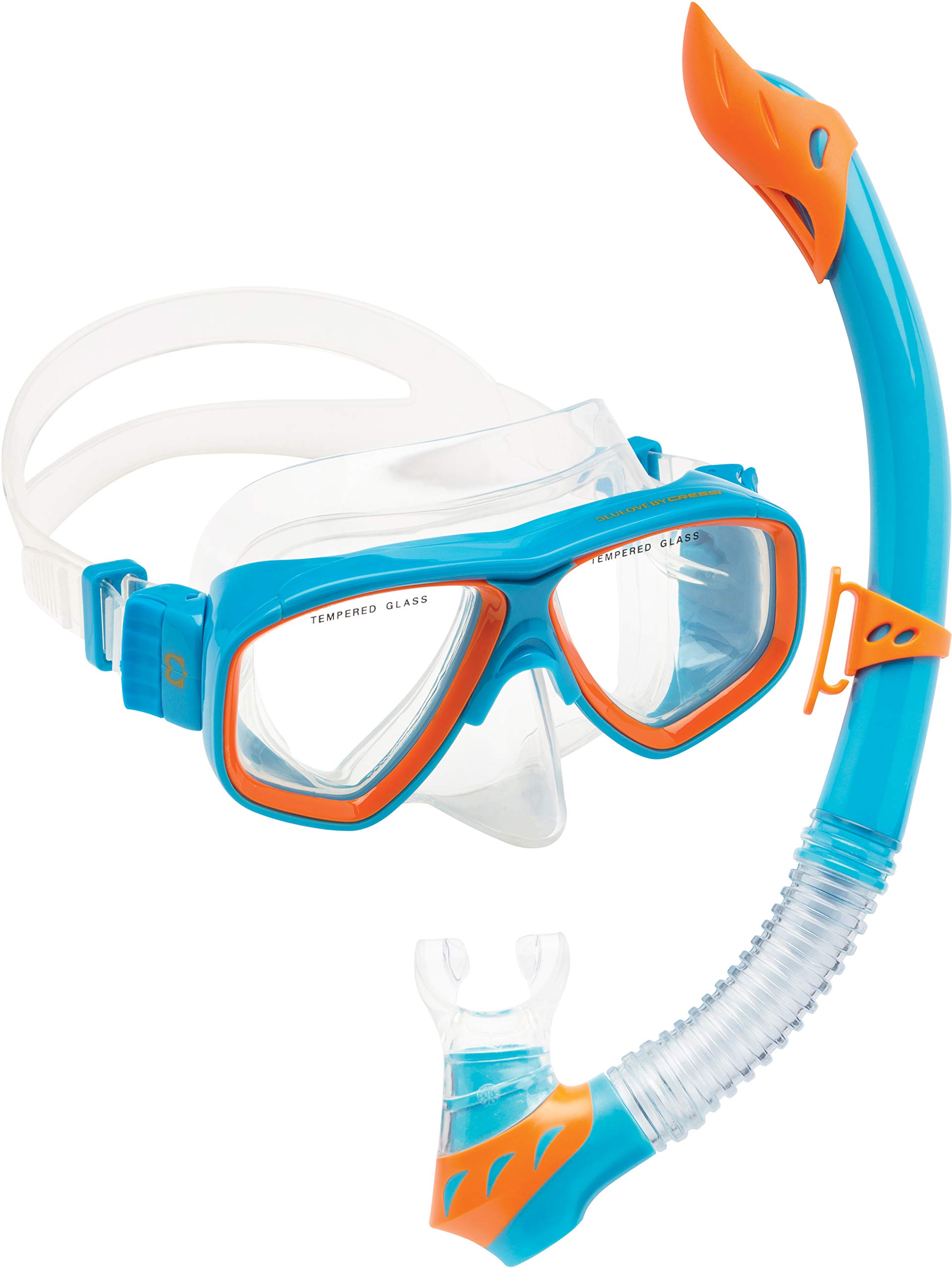 Cressi Kids Snorkeling Kit (Mask & Snorkel) for Children aged from