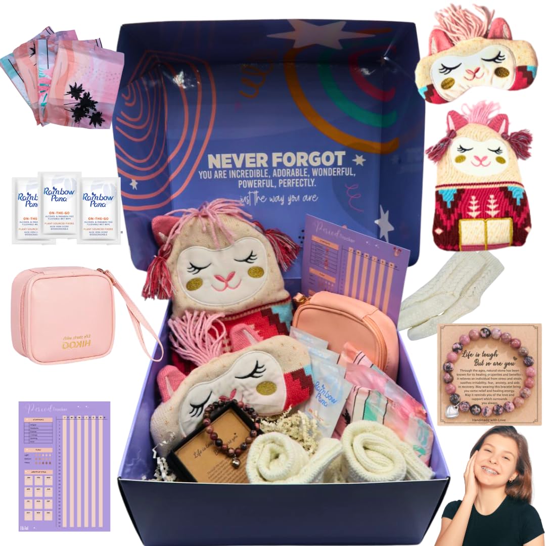 First Period kit for Girls 10-12 Celebration Starter Kit for