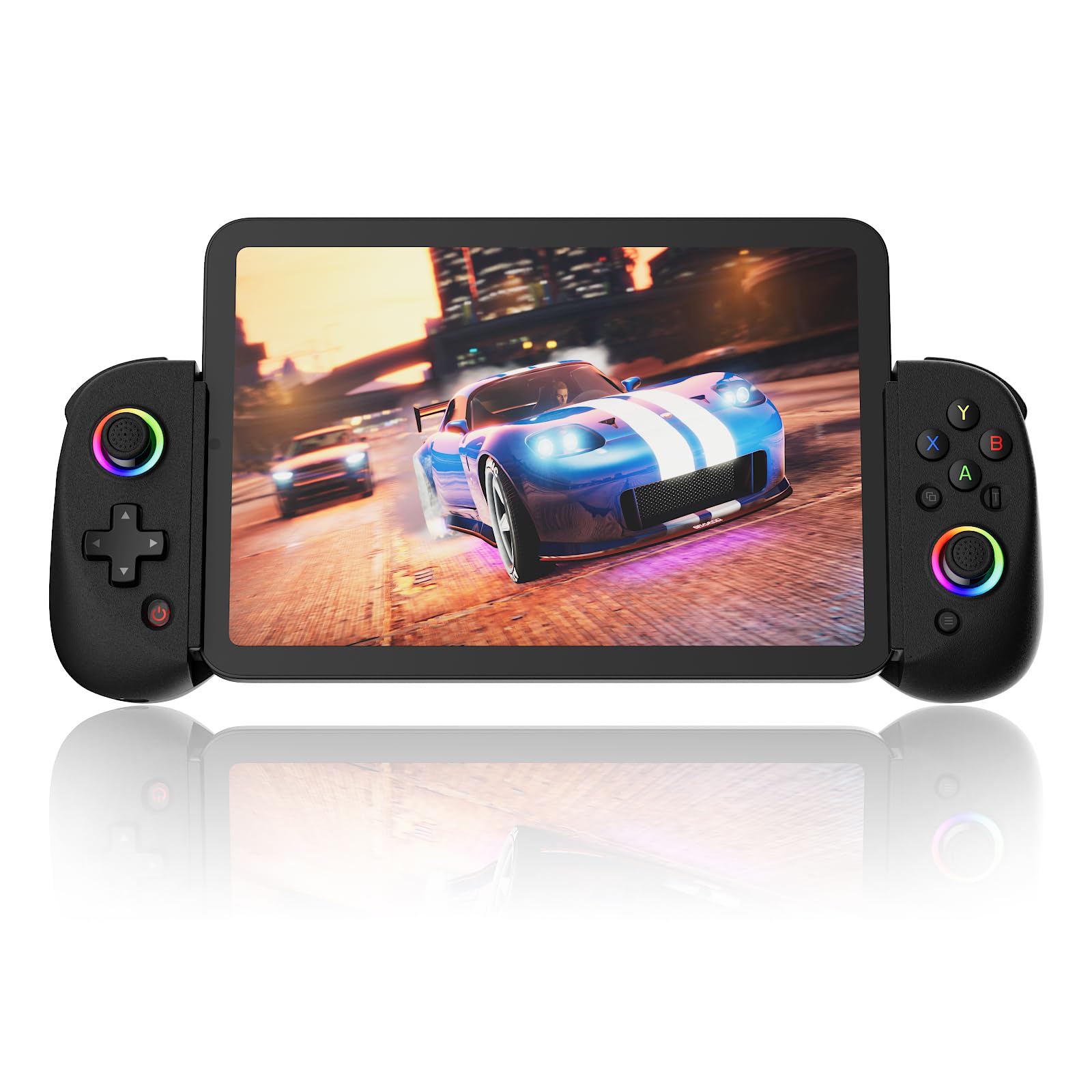 D8 Game Controller for iPhone iPad mini iOS MFi Android Phone Tablet  Wireless Gaming Controller Bluetooth Gamepad for PC Switch Xbox PS4 (not  PS5) Hall Effects Joysticks with Linear Trigger (Black)