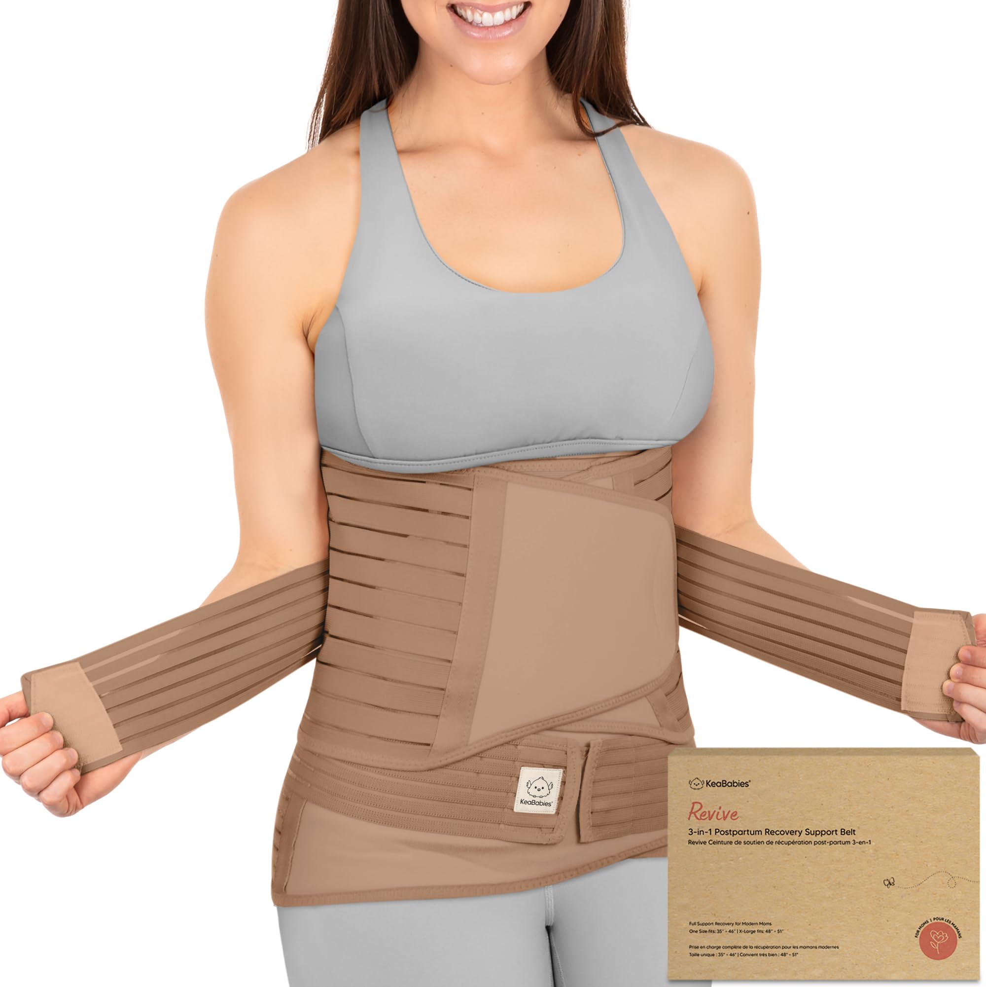 Postpartum Belts Belly Waist Trainer Wrap Body Shaper Support Recovery  Girdle US