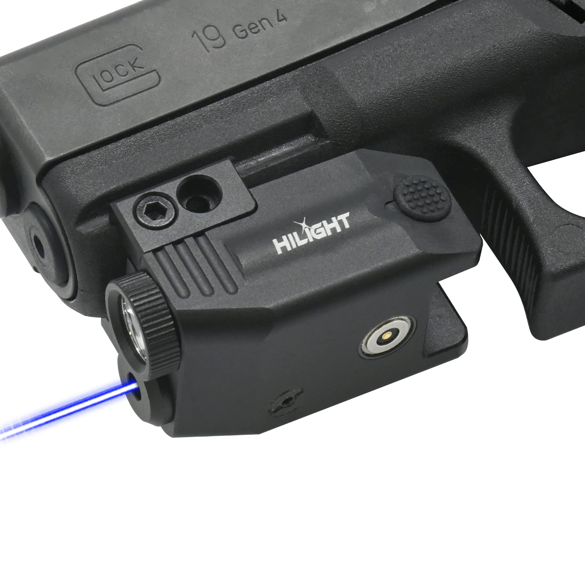 Red Dot Laser Sight Tactical Airsoft Glock Flashlight Combo LED