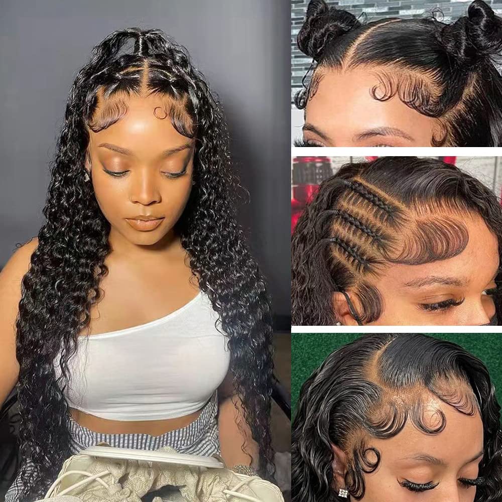 Transparent 13X4 Lace Frontal Natural Wave Hair