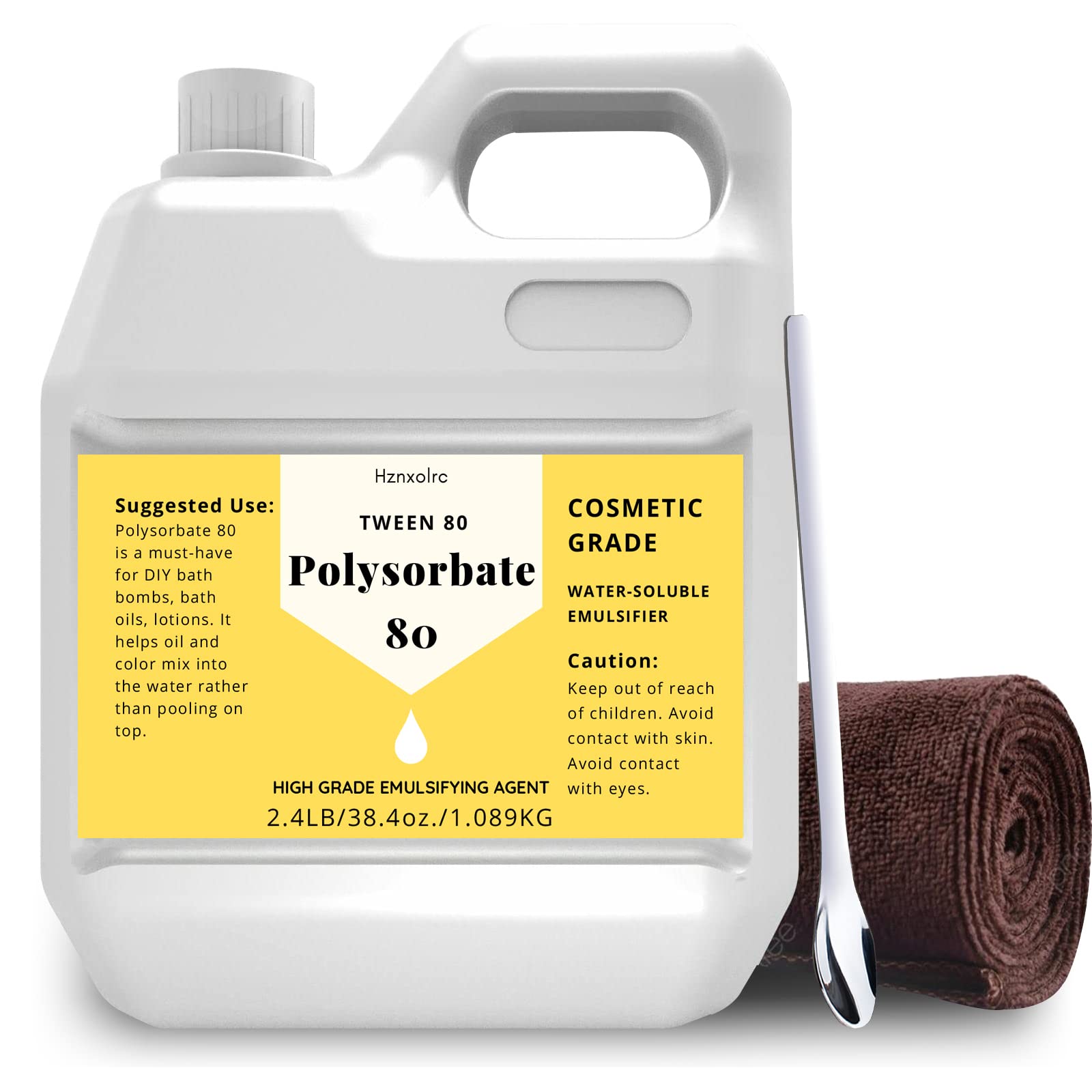 Polysorbate 80 used in skincare to combine oil and water