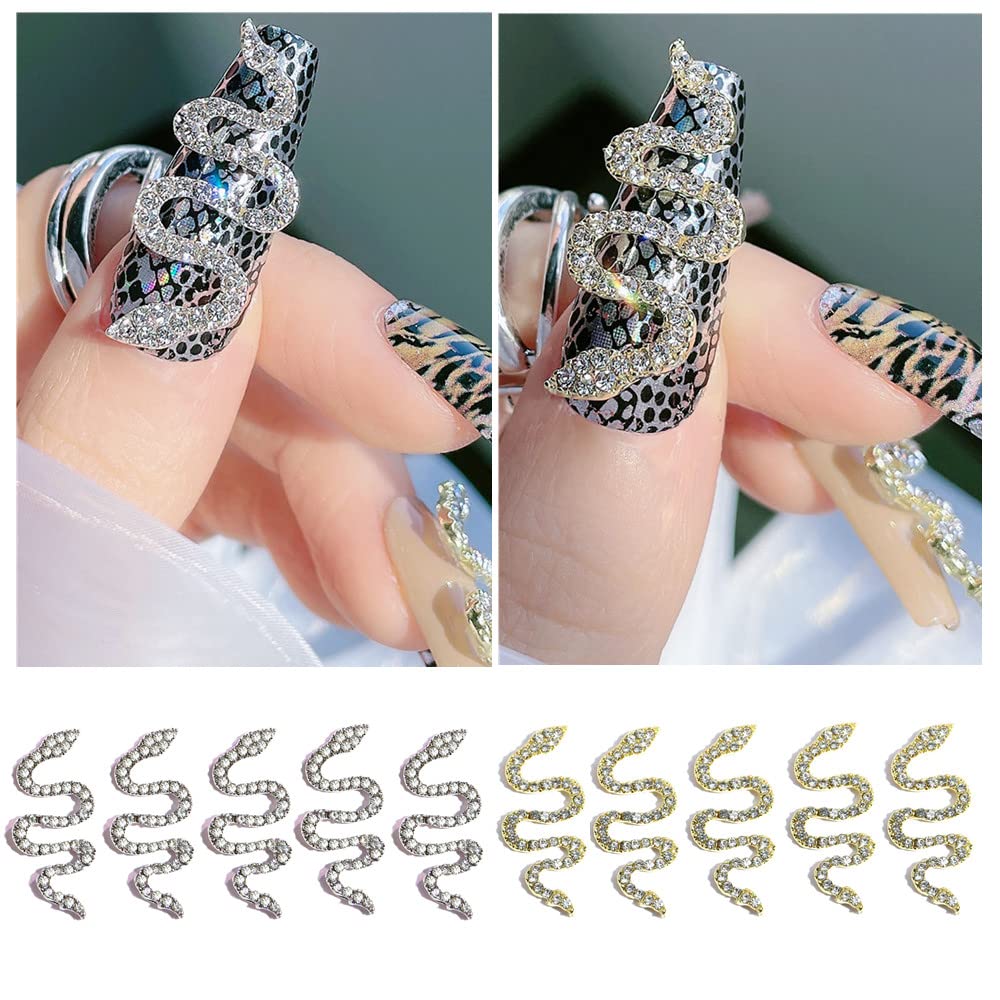 Amazon.com: editTime Charms Metal Alloy Silver Gold 3D Nail Art Bow Crown  Elk Butterfly Rhinestone Crystal Diamonds Nail Studs Manicure Jewelry for  Crafts DIY Nail Art Tip (Crown) : Everything Else
