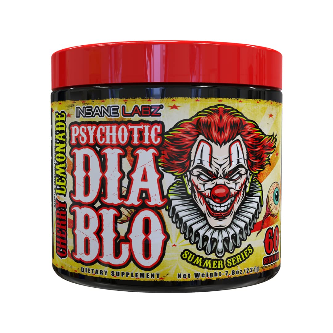 Insane Labz Psychotic Diablo Thermogenic Fat Burner for Men and