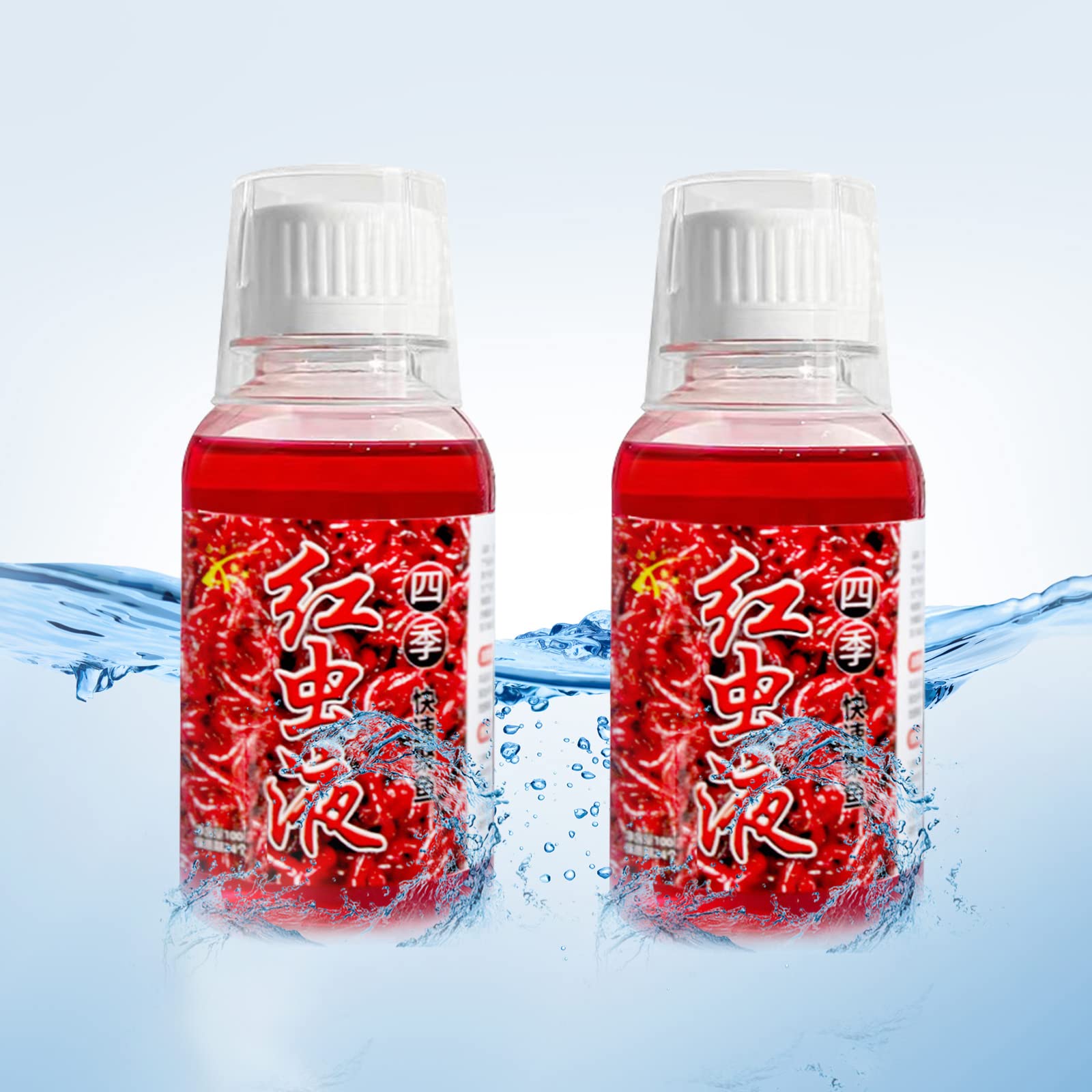 WIUKHDOO Red Worm Scent Fish Attractants for Baits,Red Worm Liquid Bait  Concentrated Fishing Lures Baits Red Worm Scent,100ml Chinese Red Worm  Liquid for Crucian Carp Tilapia Codfish(3PCS) : : Sports,  Fitness 
