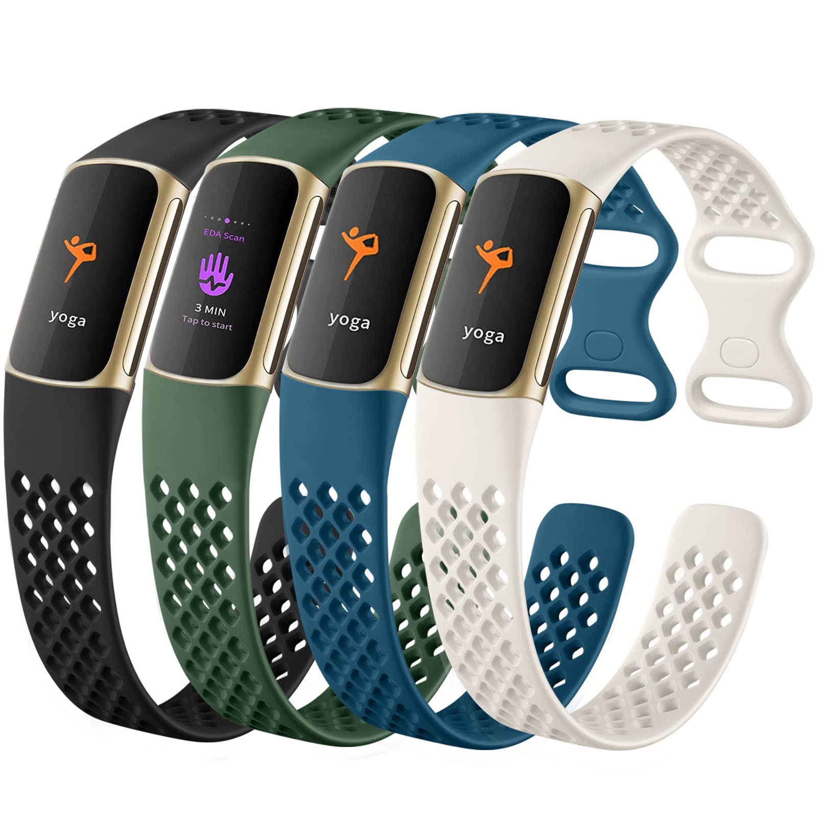 Fitbit CHARGE5 LUNA WHITE-