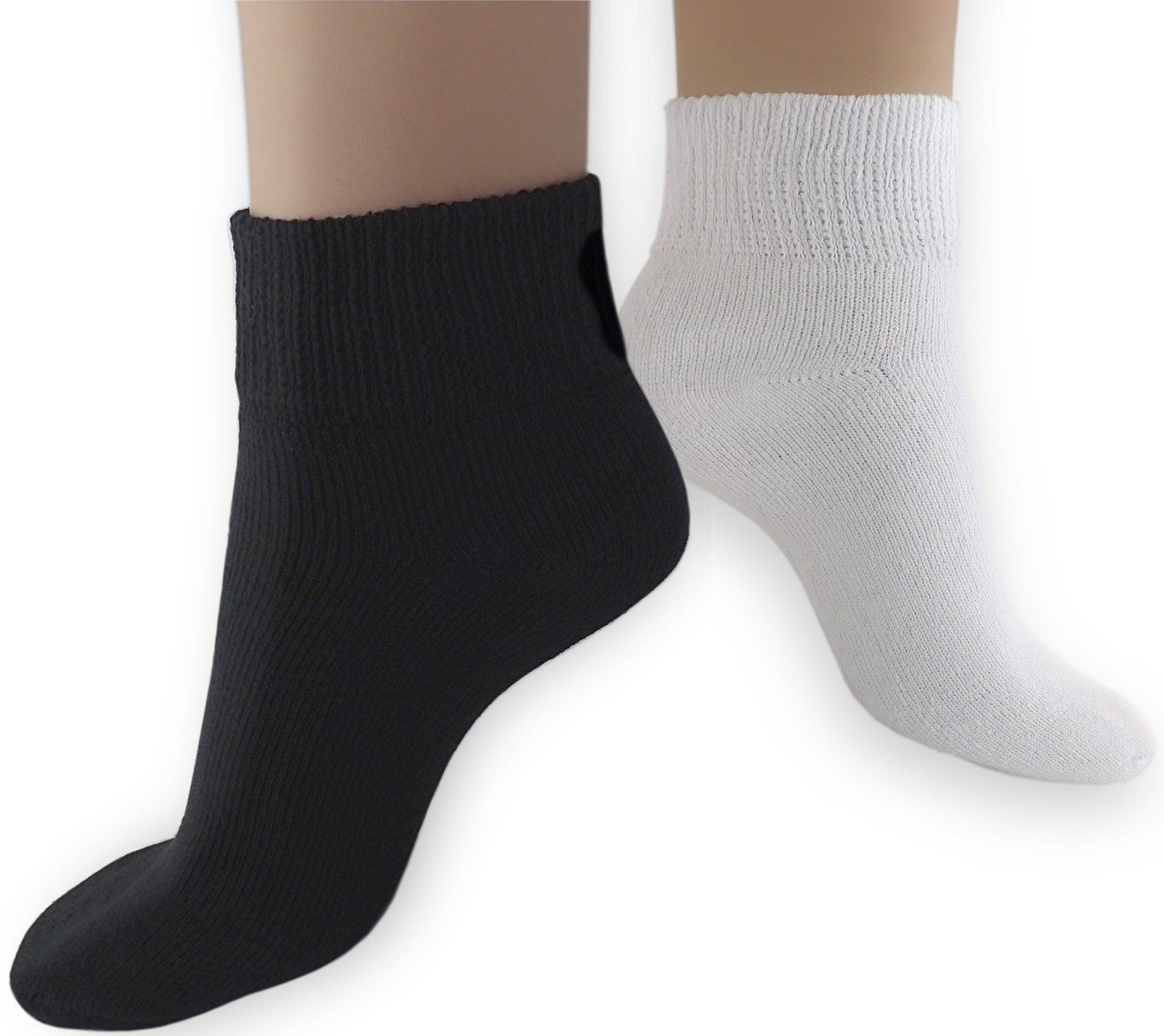 Diabetic Socks - Solid Black