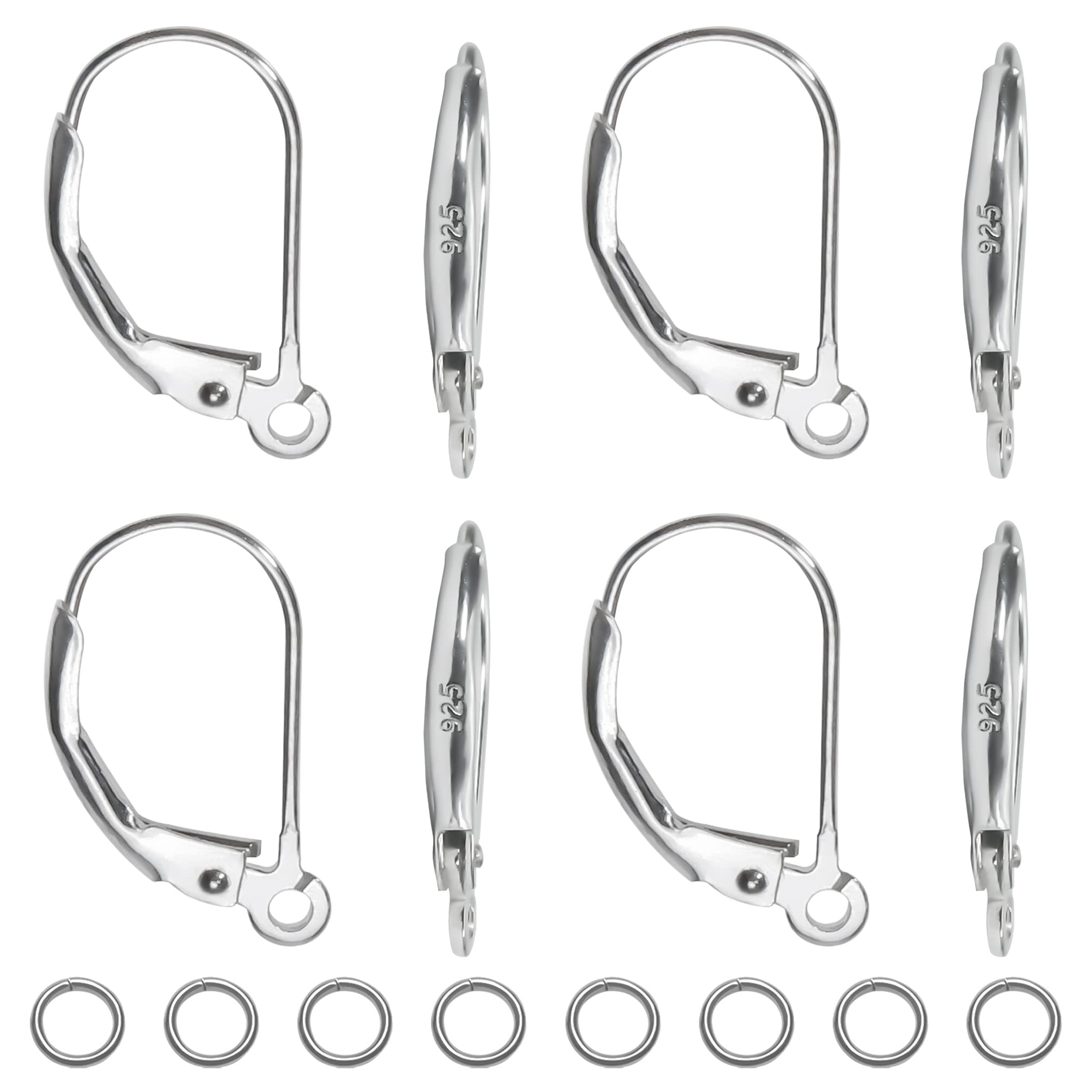 Wholesale SUNNYCLUE 1 Box 100Pcs Leverback Earwires 304 Stainless Steel Earring  Hooks Bulk Leverback Earring Hooks Leverback Earrings for Jewellery Making  Charms Earring Hooks Closed Crochet Stitch Markers 
