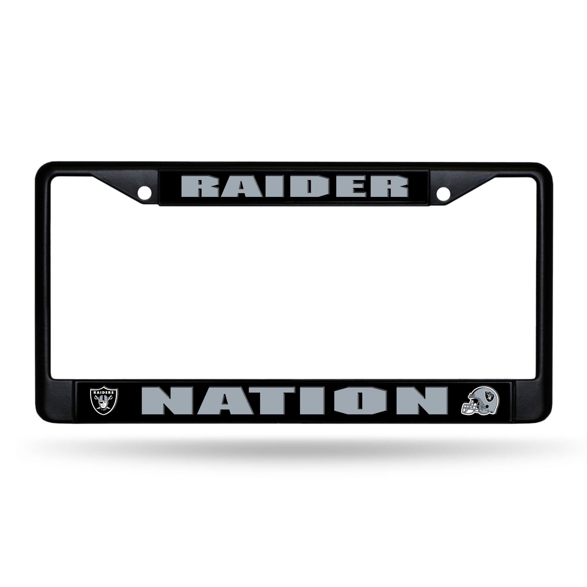 Rico Industries NFL Las Vegas Raiders Standard Chrome License