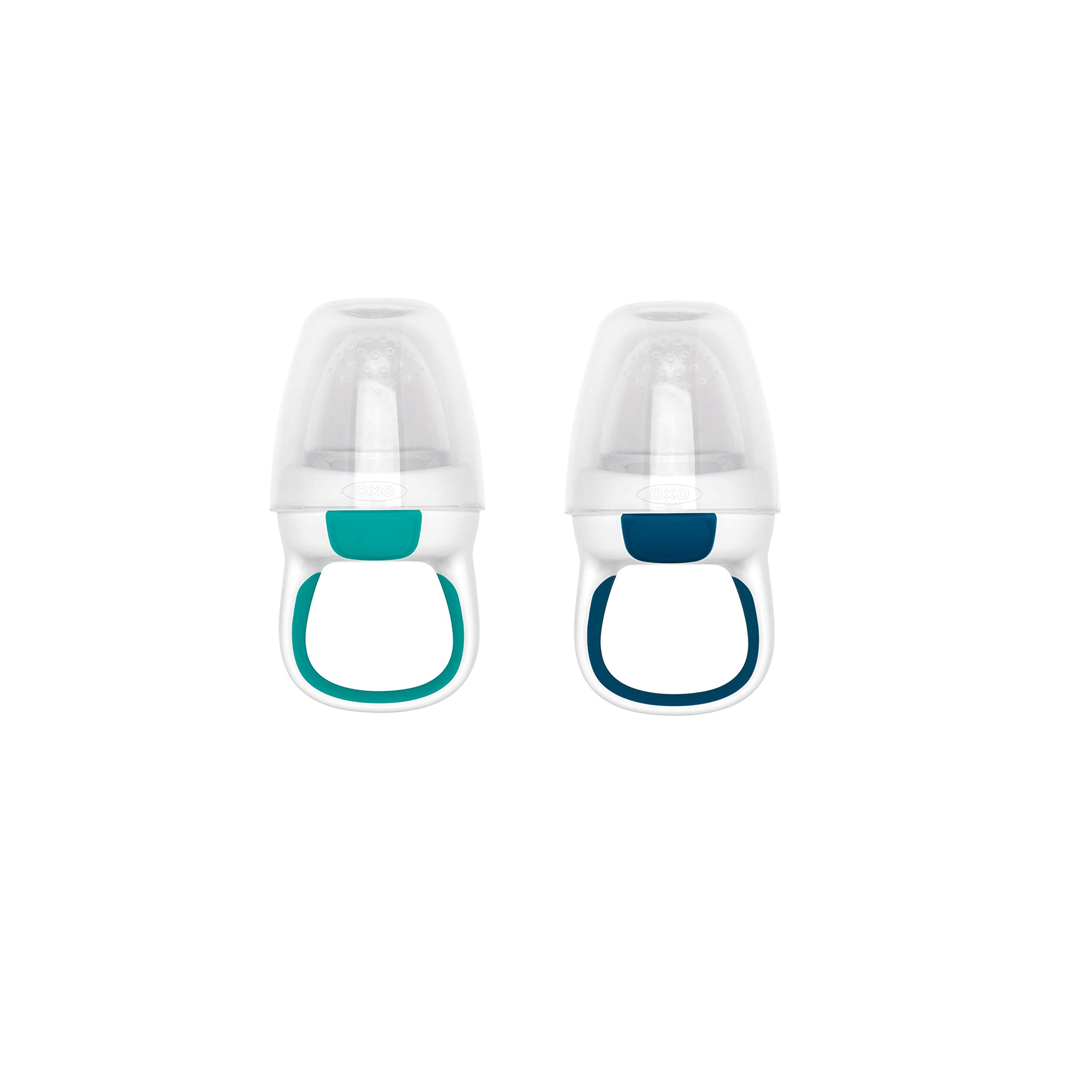 Oxo Tot Silicone Self Feeder - 2pk - Navy/teal : Target