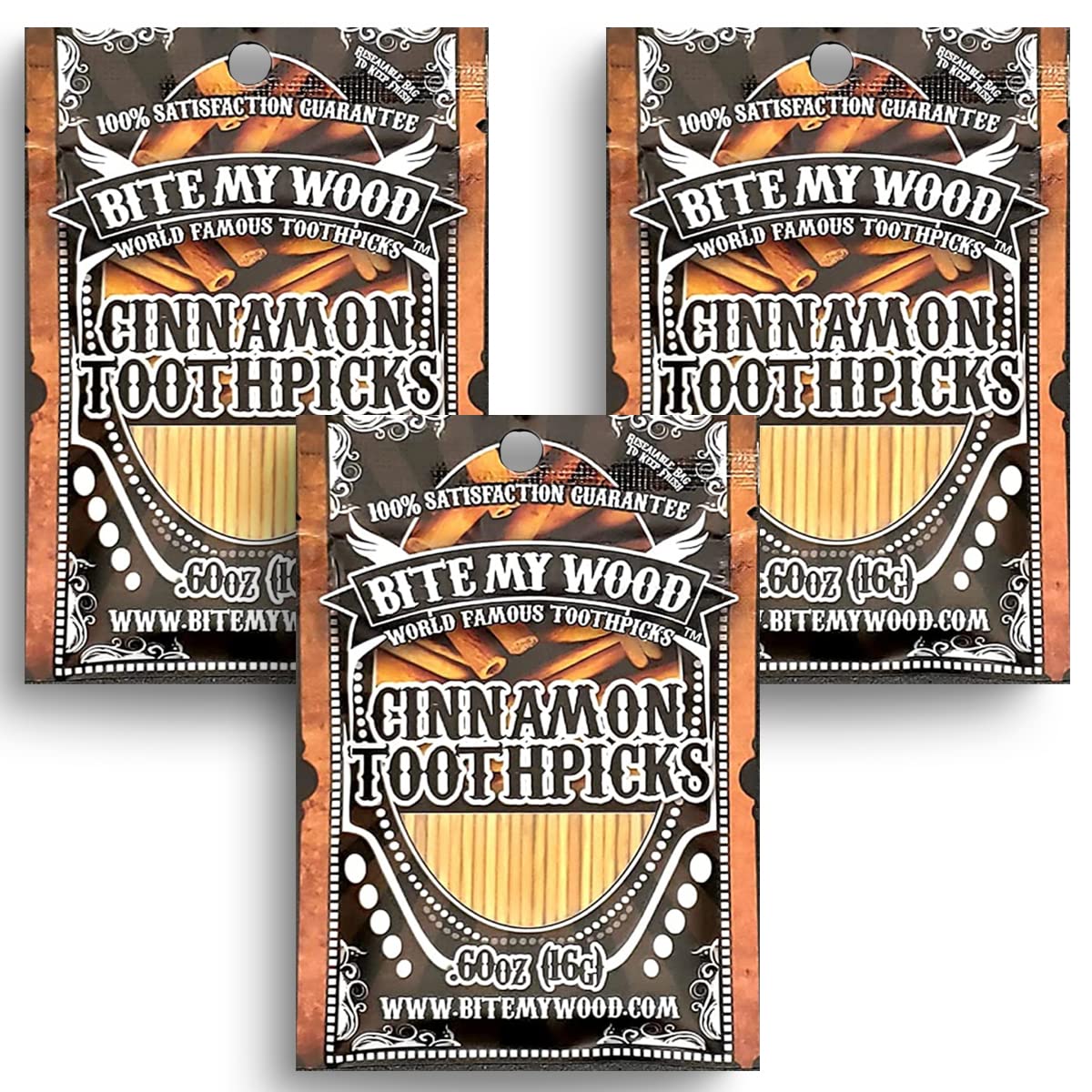 Cinnamon Flavored Toothpicks Man Gift, Mens Stocking Stuffers