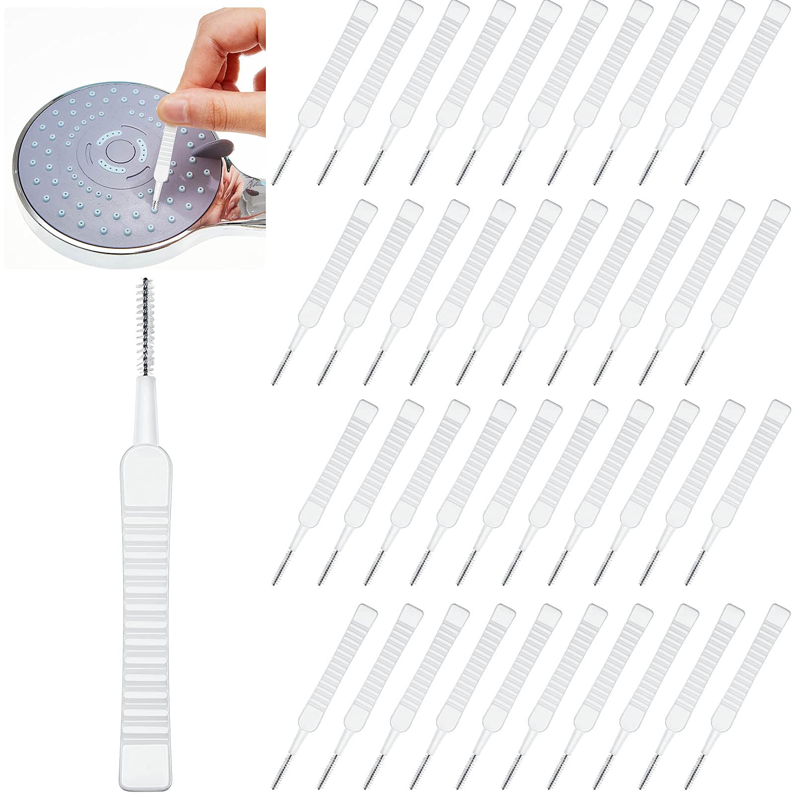 Shower Head Cleaner Brush - Anti-clogging Pore Cleaner Tool For