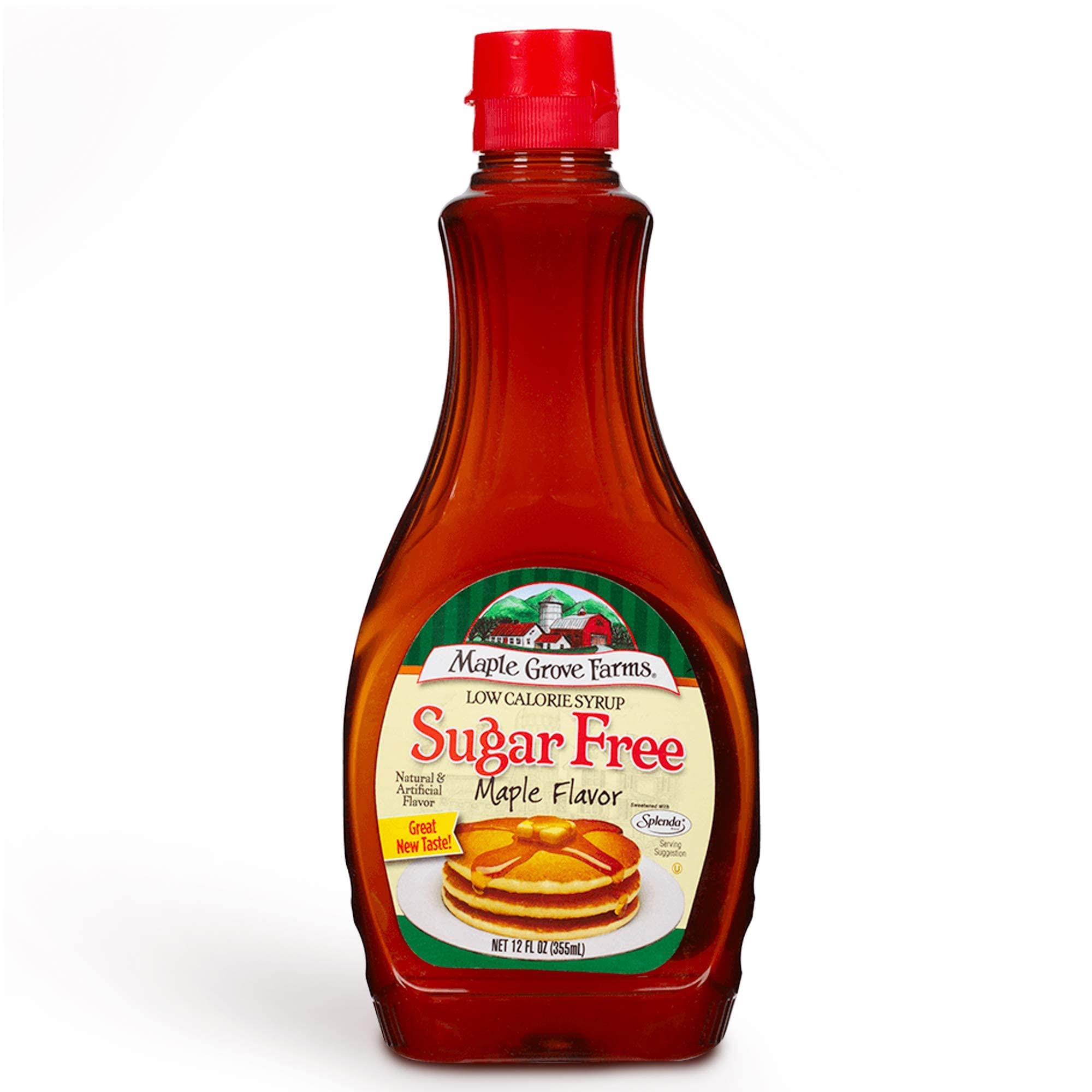 Maple Grove Farm Sugar Free Maple Flavor Syrup 355 ml Low Carb Diabetic