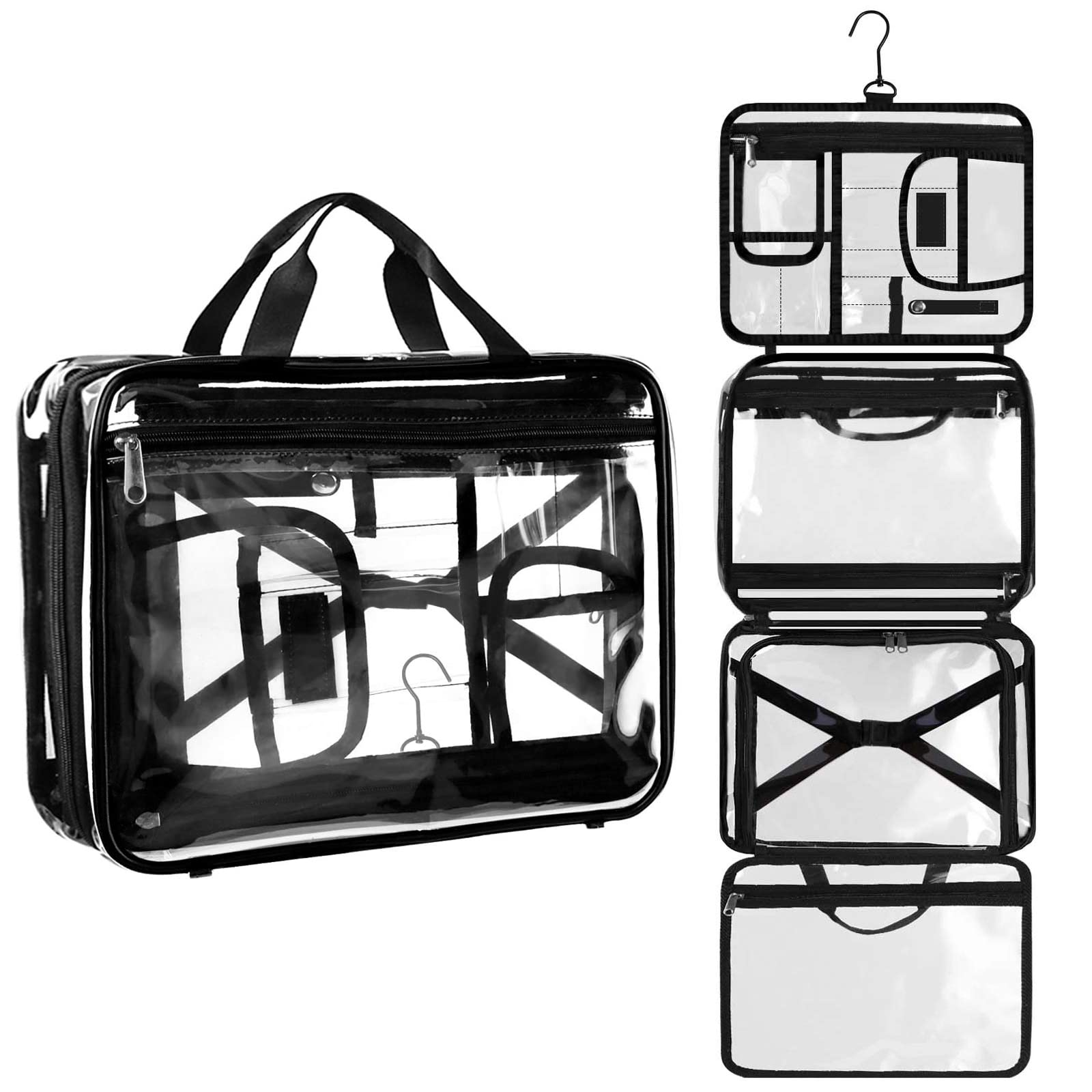 Travel Accessory Bag Large Cosmetic Tioletry Makeup Hanging Travel