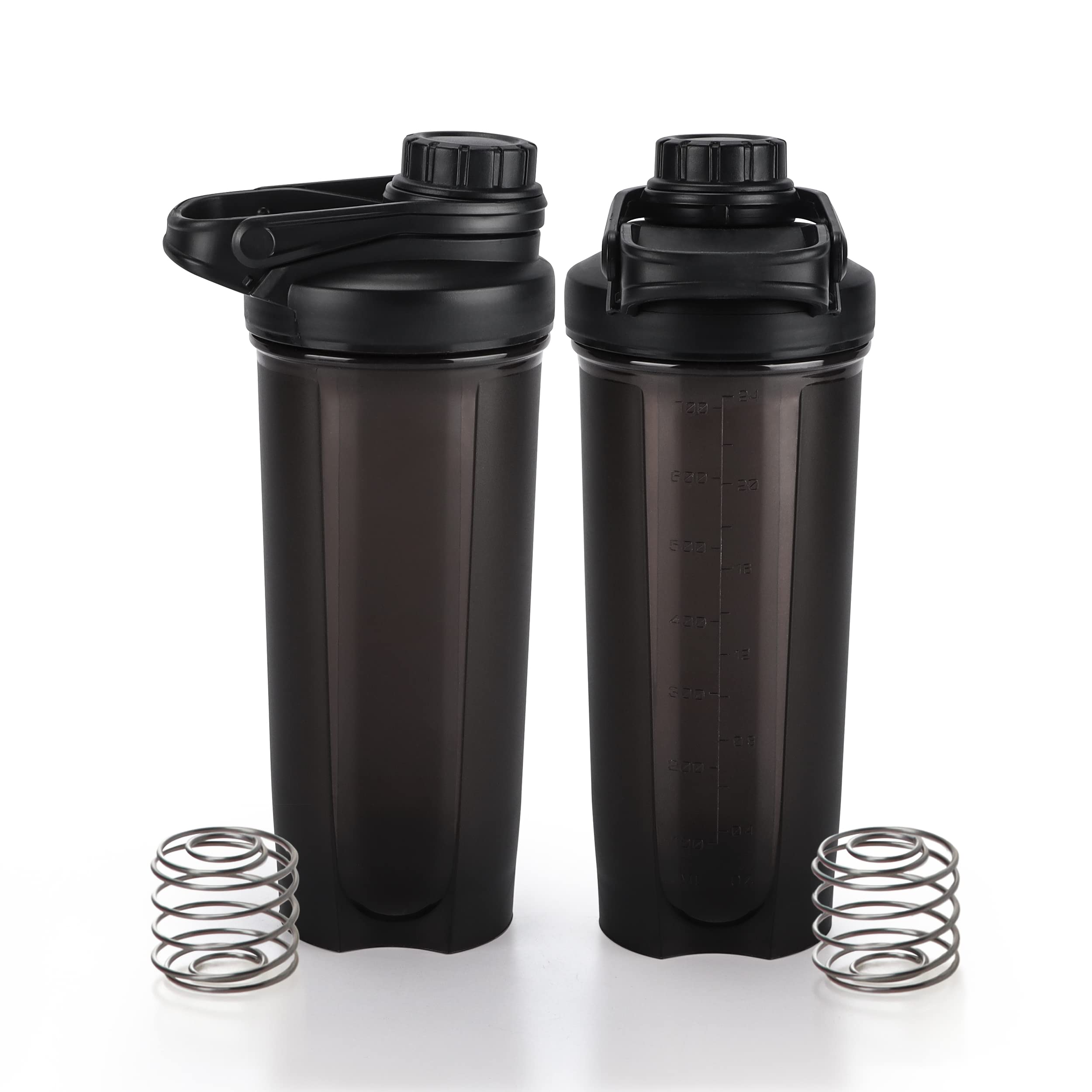 BlenderBottle 24oz Stainless Steel Water Bottle with Twist Lid - Black