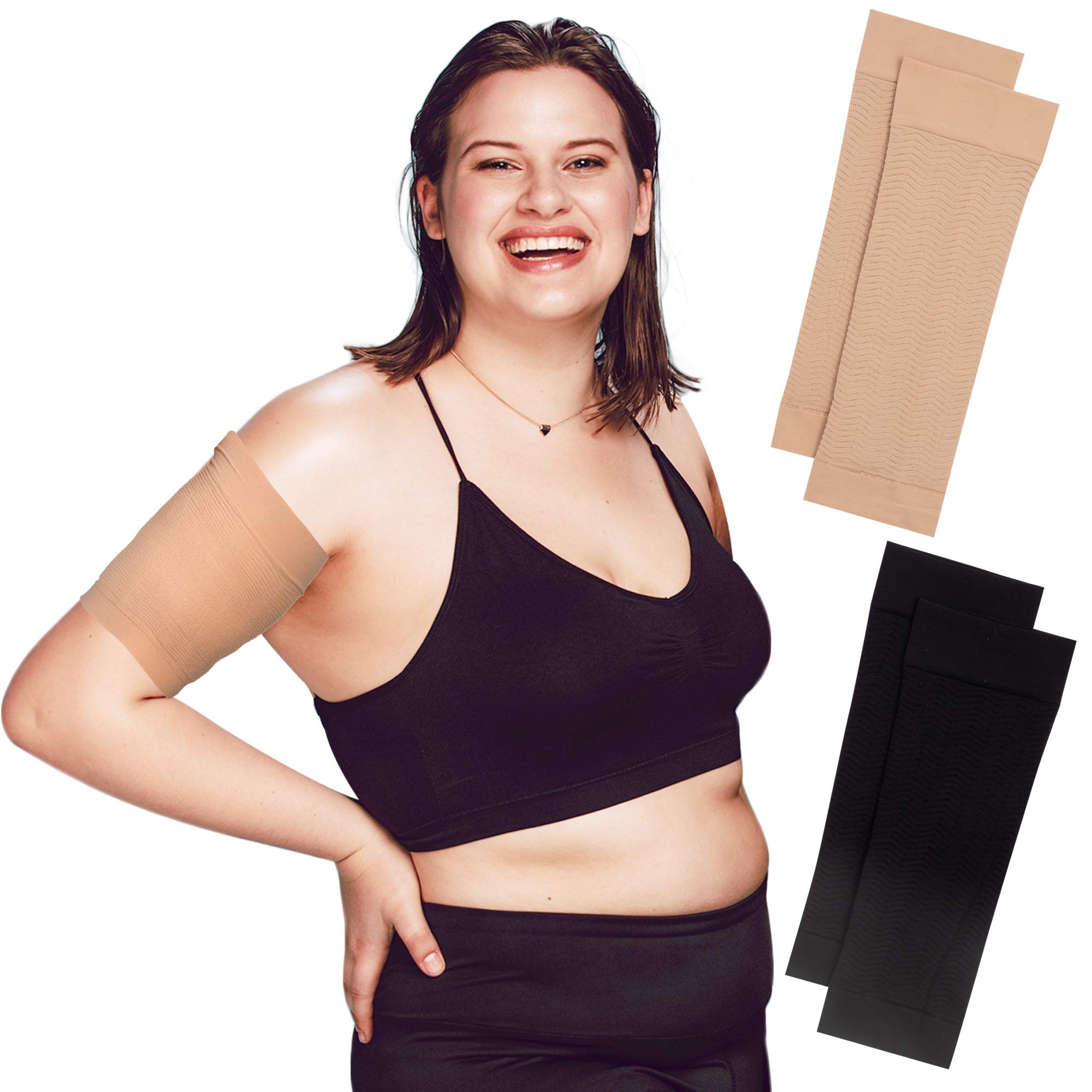 Upper Arm Compression Sweat Arm Trimmers Body Shaper Shapewear for Flabby  Arms