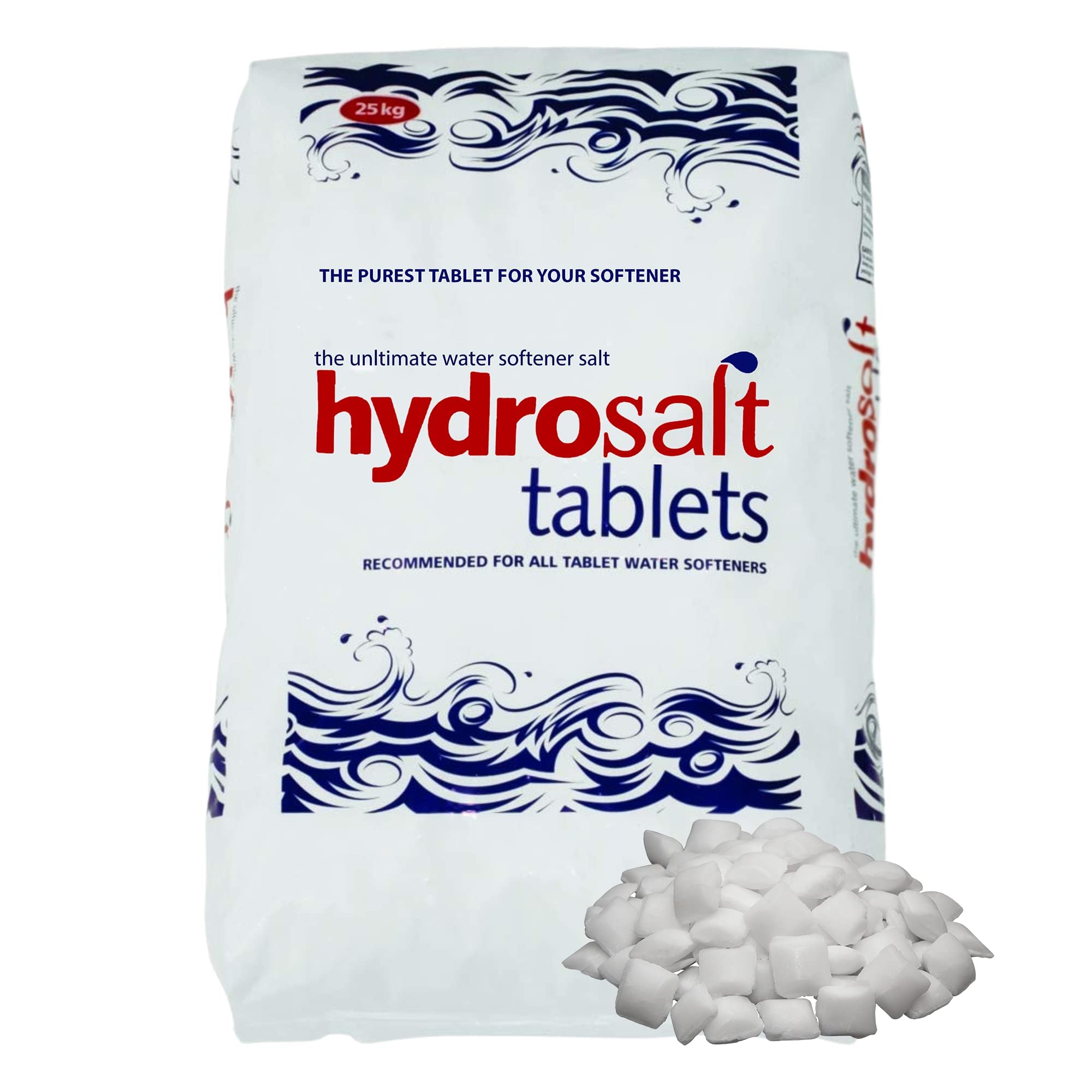 Hydrosoft Salt Tablets 25kg For Tablet Water Softeners Best For Laundry ...