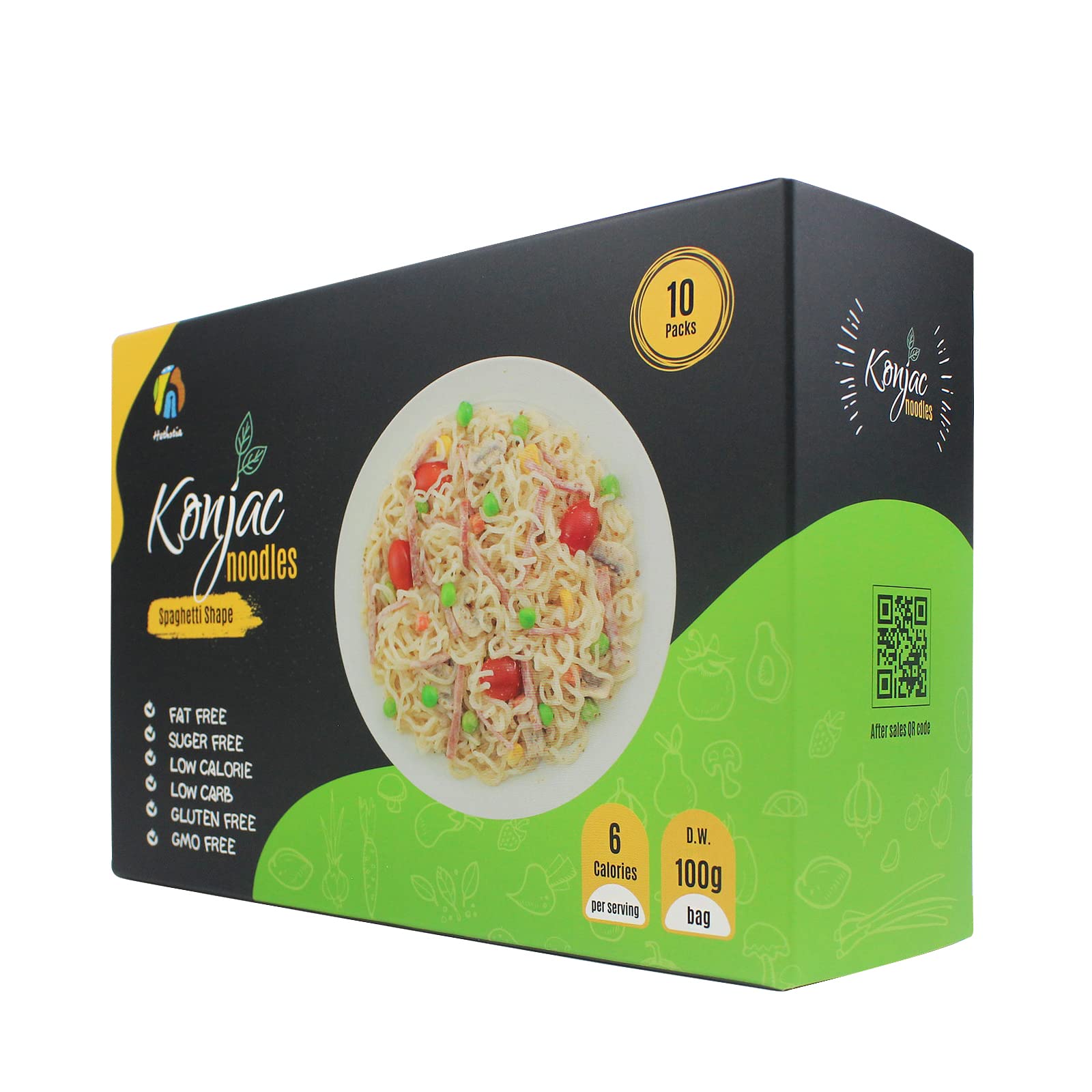 Its Skinny Variety Pack Healthy, Low Calorie, Low-Carb Konjac Pasta Fully  Cooked and Ready to Eat Gluten Free, Vegan, Keto and Paleo-Friendly (6-Pack)