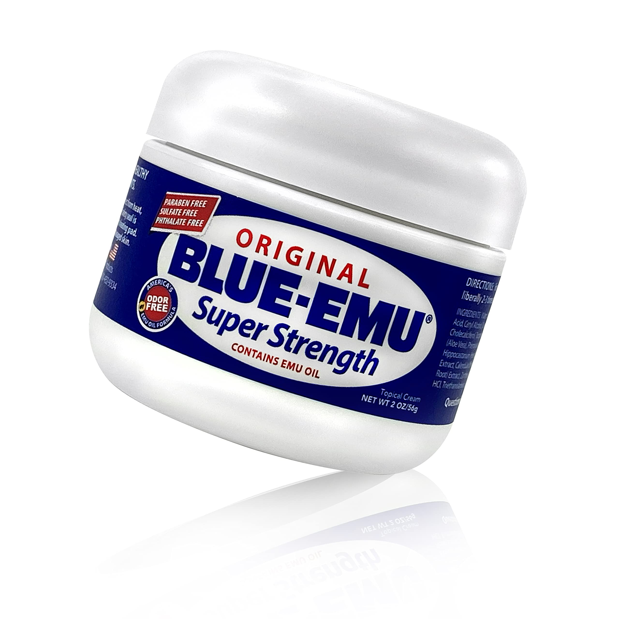  Blue Emu Muscle and Joint Deep Soothing Original Analgesic  Cream, 1 Pack 2 oz : Health & Household