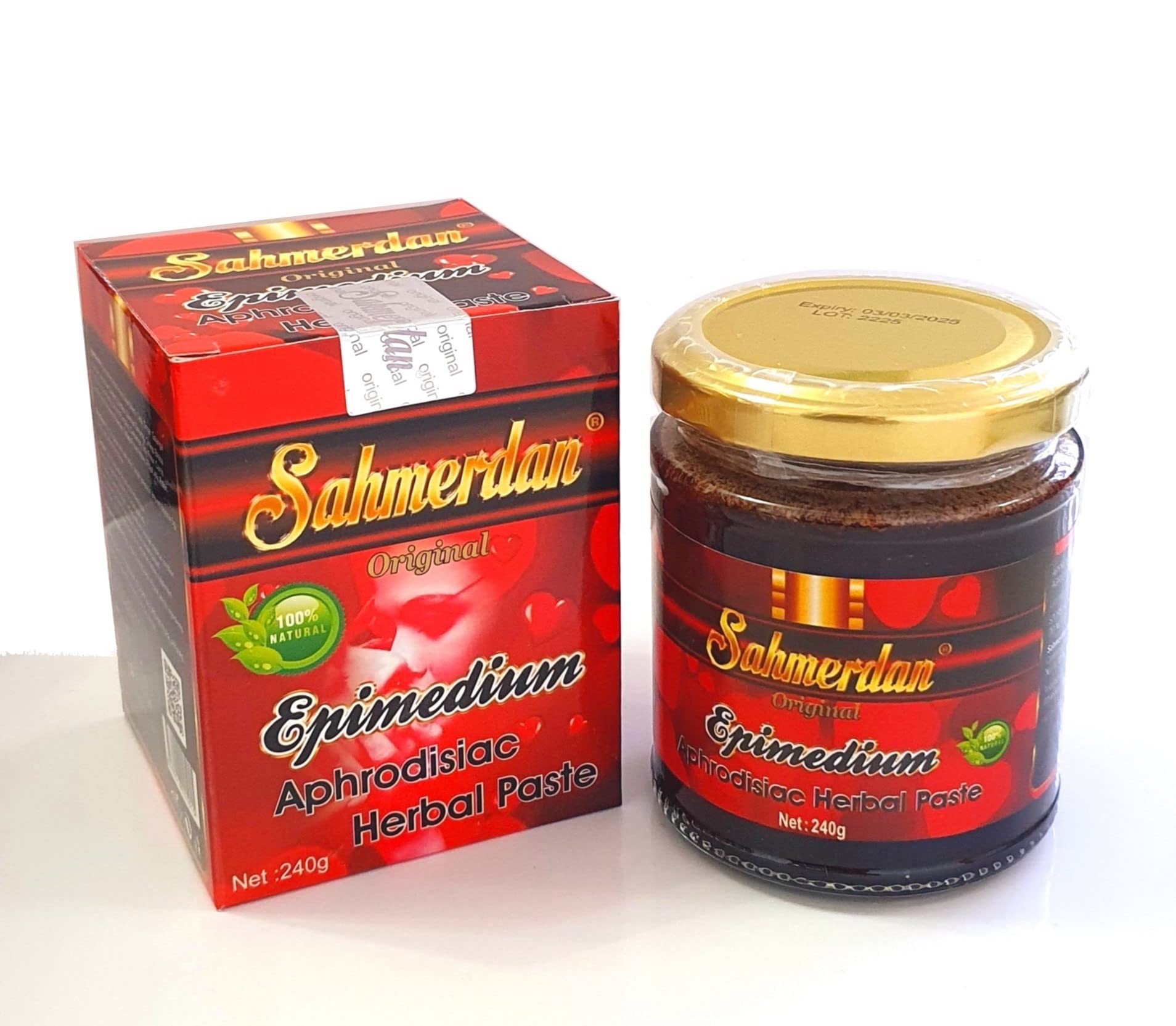 240G Sahmerdan Herbal Paste Original Aphrodisiac Honey Paste