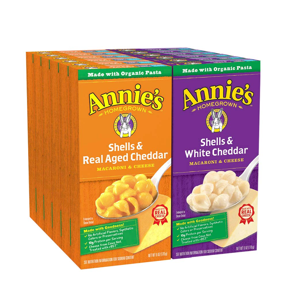 Annie's White Cheddar Shells Mac N Cheese Macaroni and Cheese