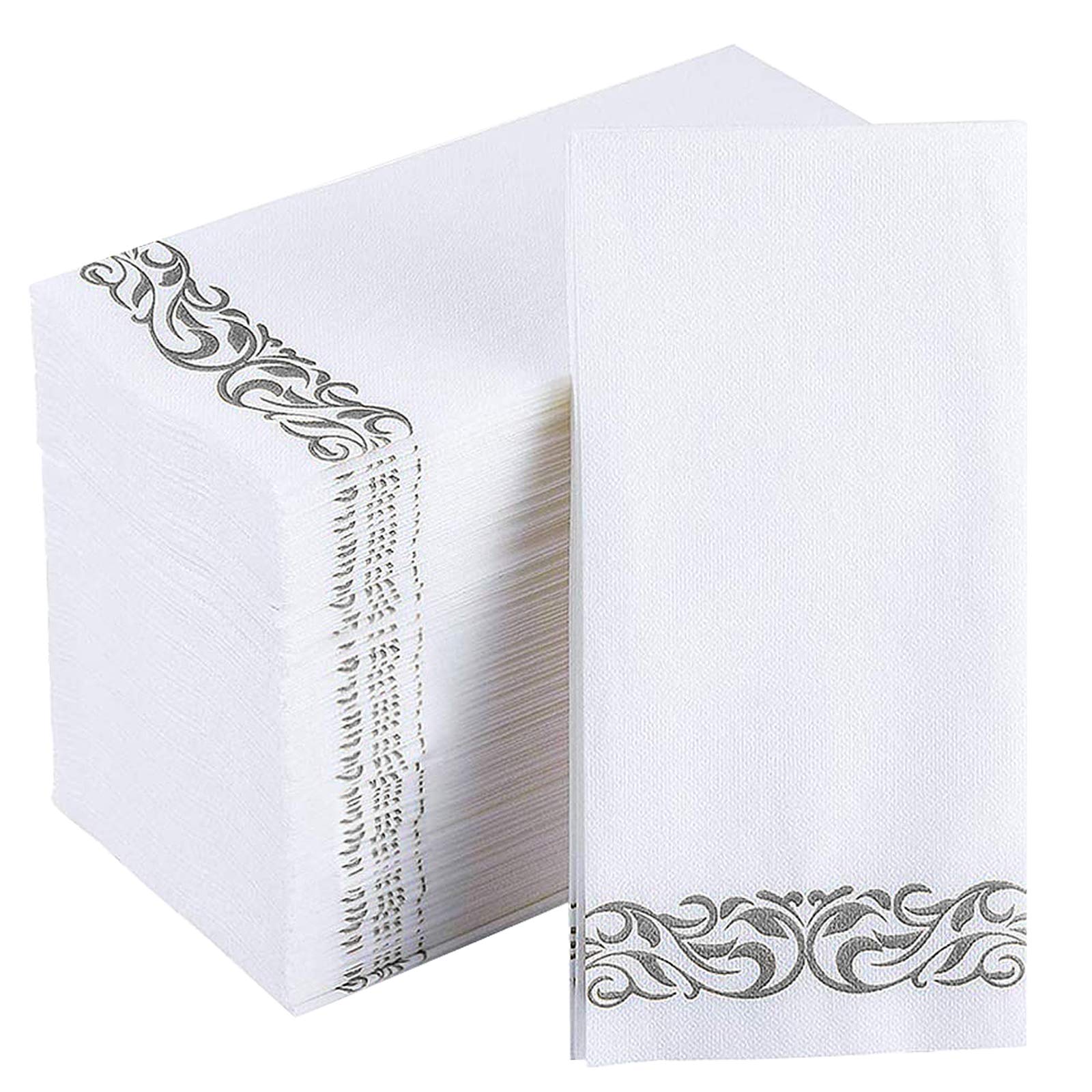 Silver discount decorative towels