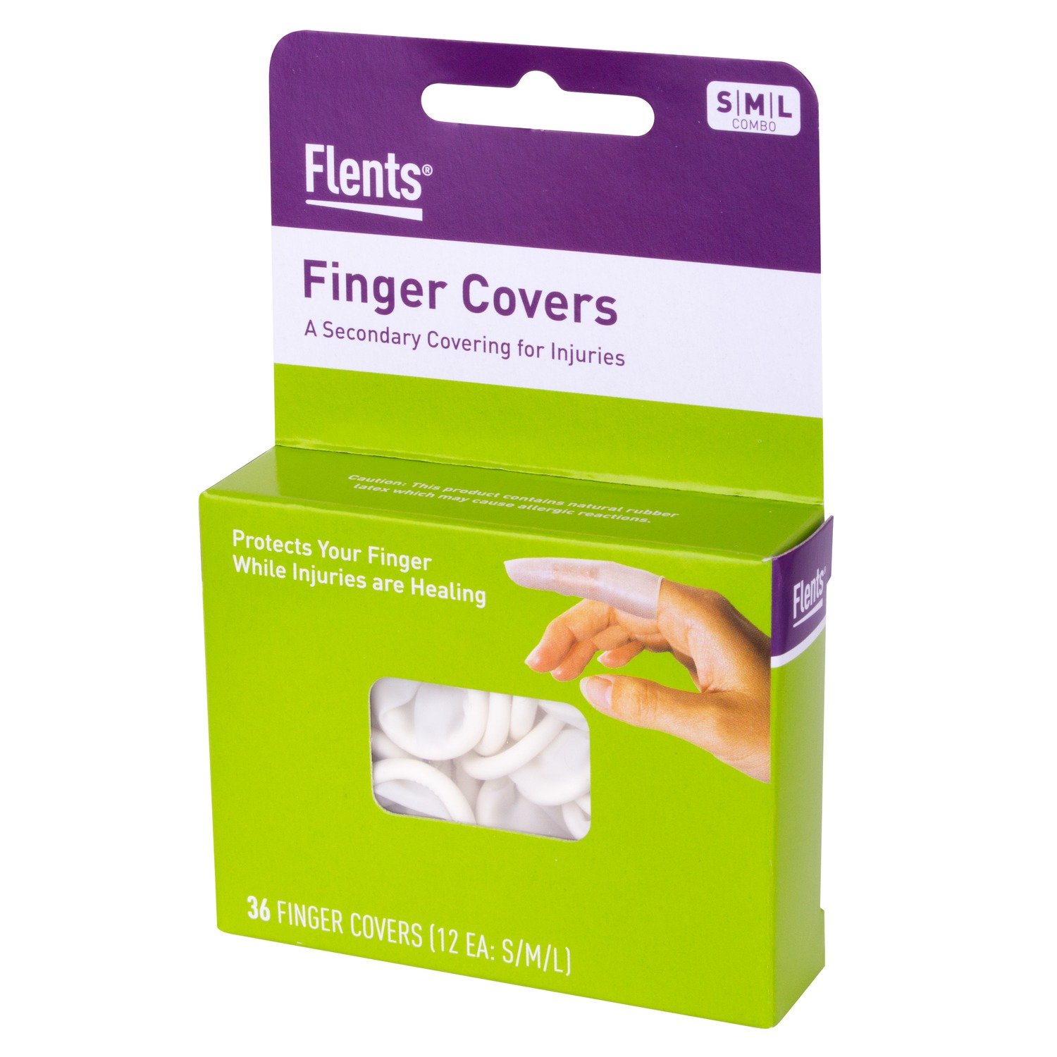 Flents First Aid Finger Cots, Protects Finger While Healing From