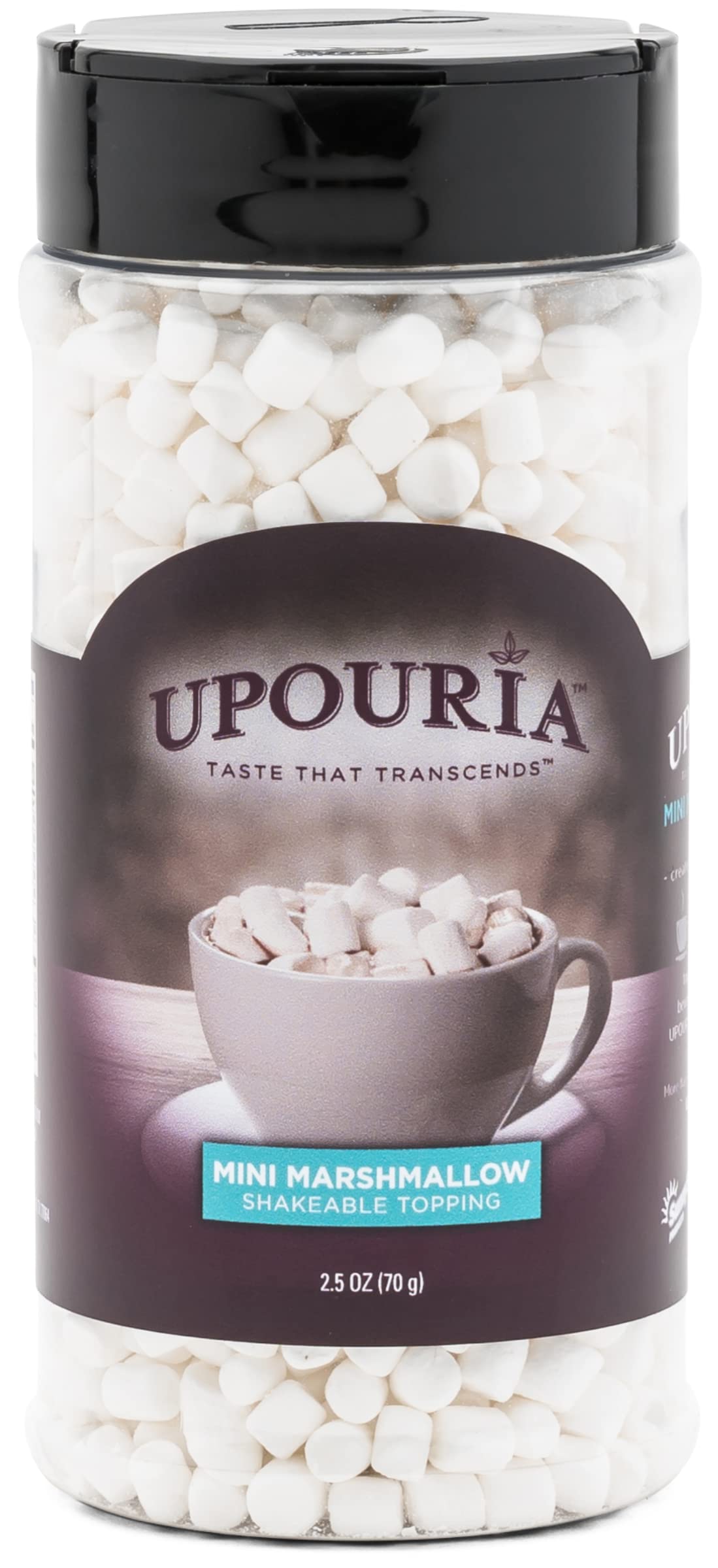 Upouria Coffee Topping Variety Pack, 5.5 Ounce Shakeable Topping Jars (Pack  of 4), Premium Snacks & Beverages