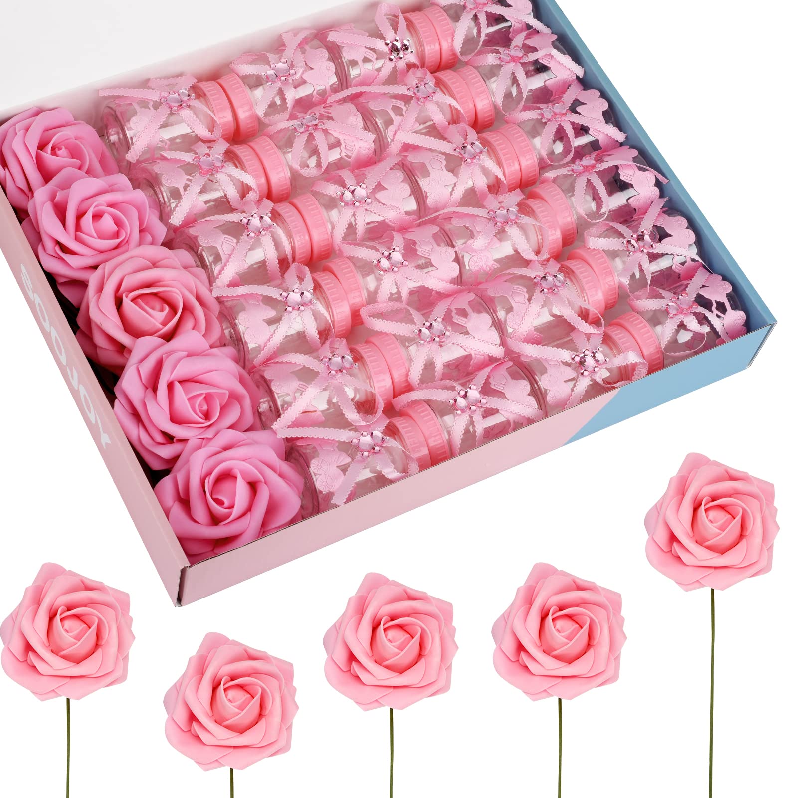 Kslong 50pcs Pink Butterfly Favor Boxes Girl Baby India | Ubuy