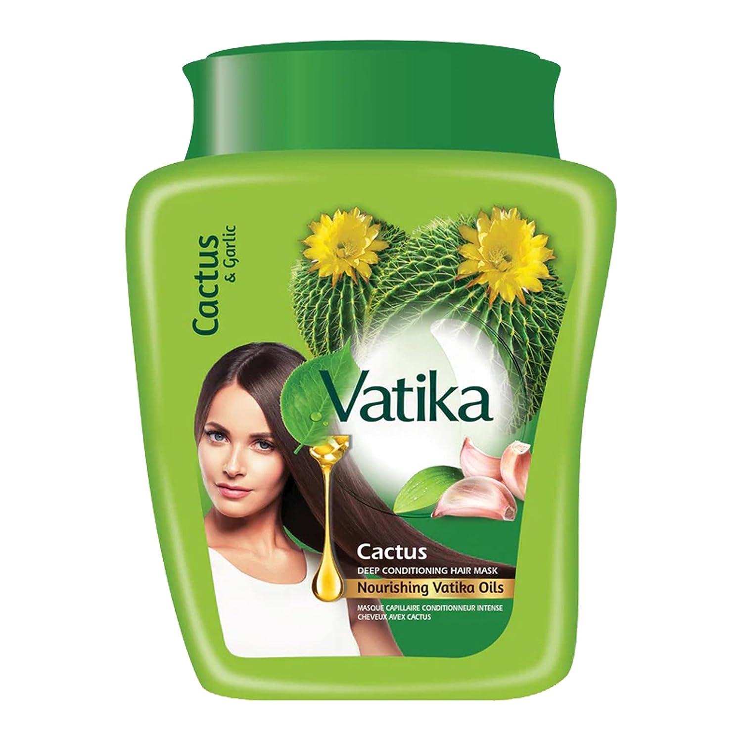 Dabur Vatika Naturals Hair Mask 500g (Cactus)