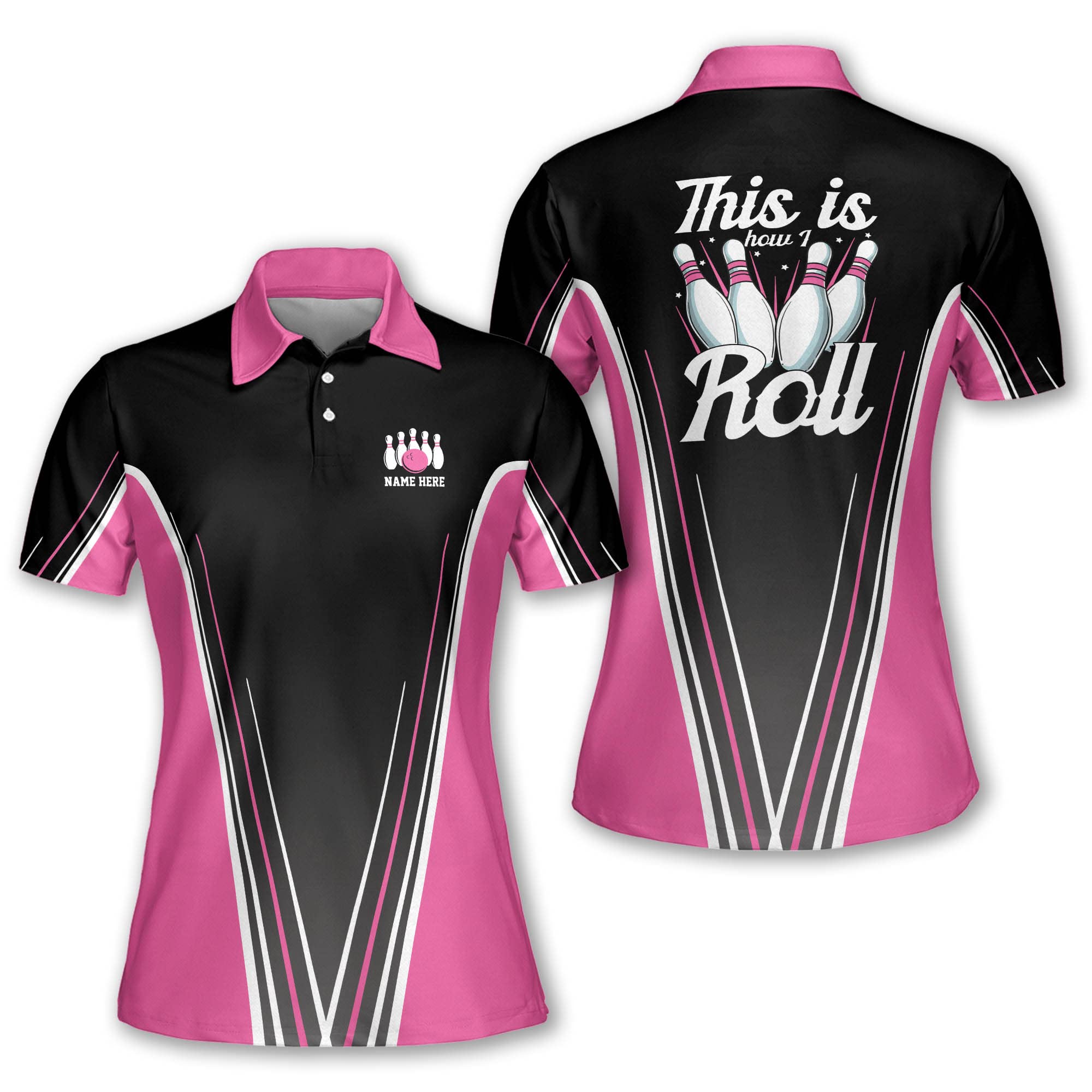 Custom Bowling Jerseys - Men's SR Polo