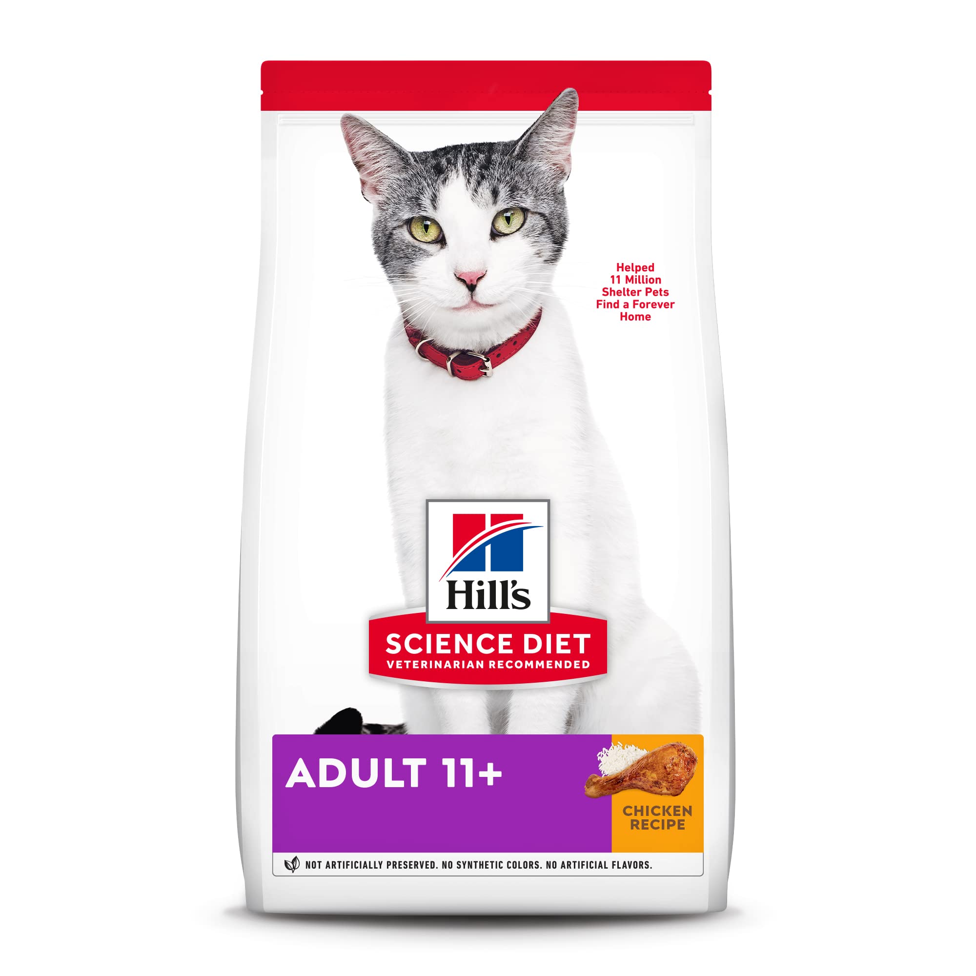 Hill s Science Diet Dry Cat Food Adult 11 for Senior Cats