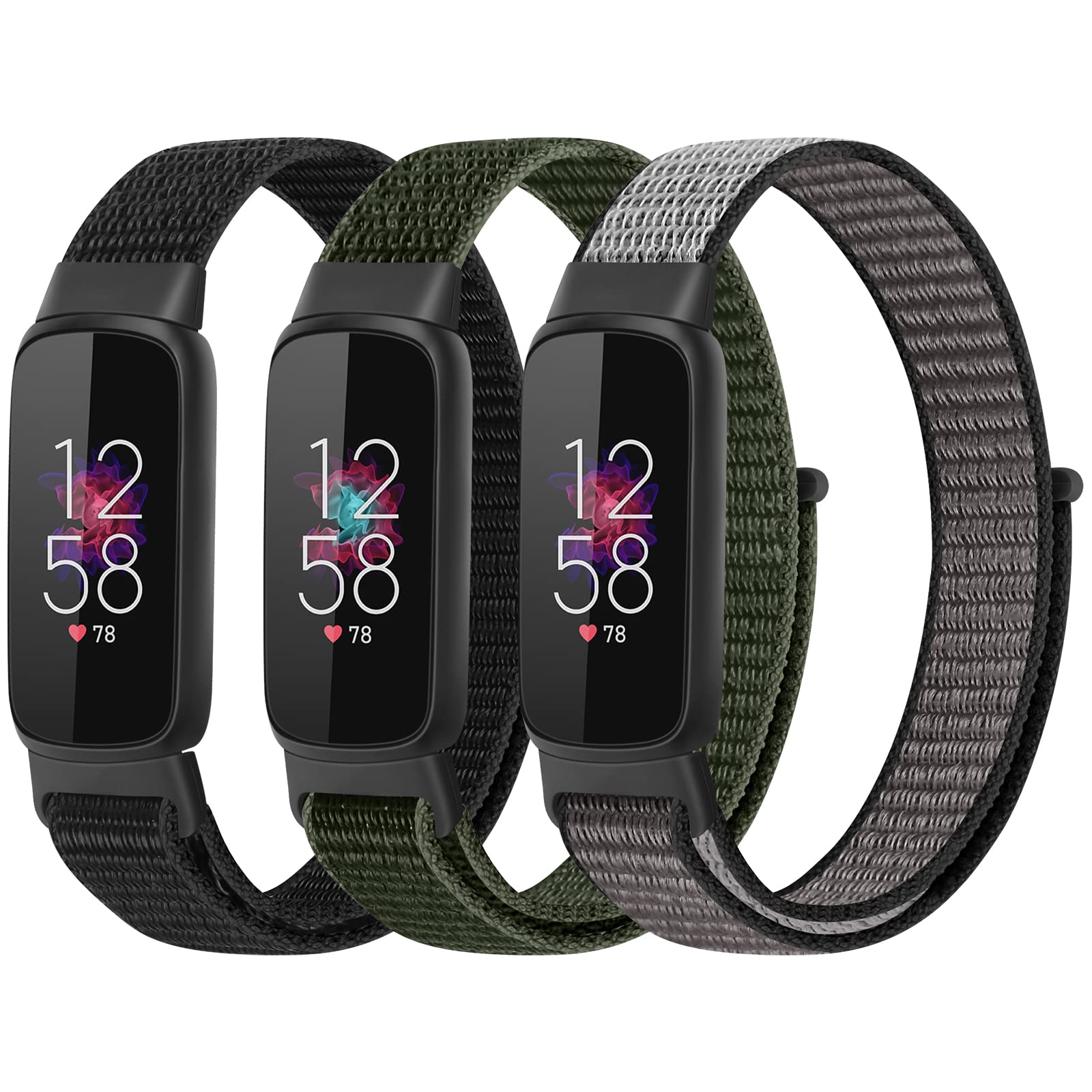 Fitbit Luxe Fitness & Wellness Tracker - Black/Black