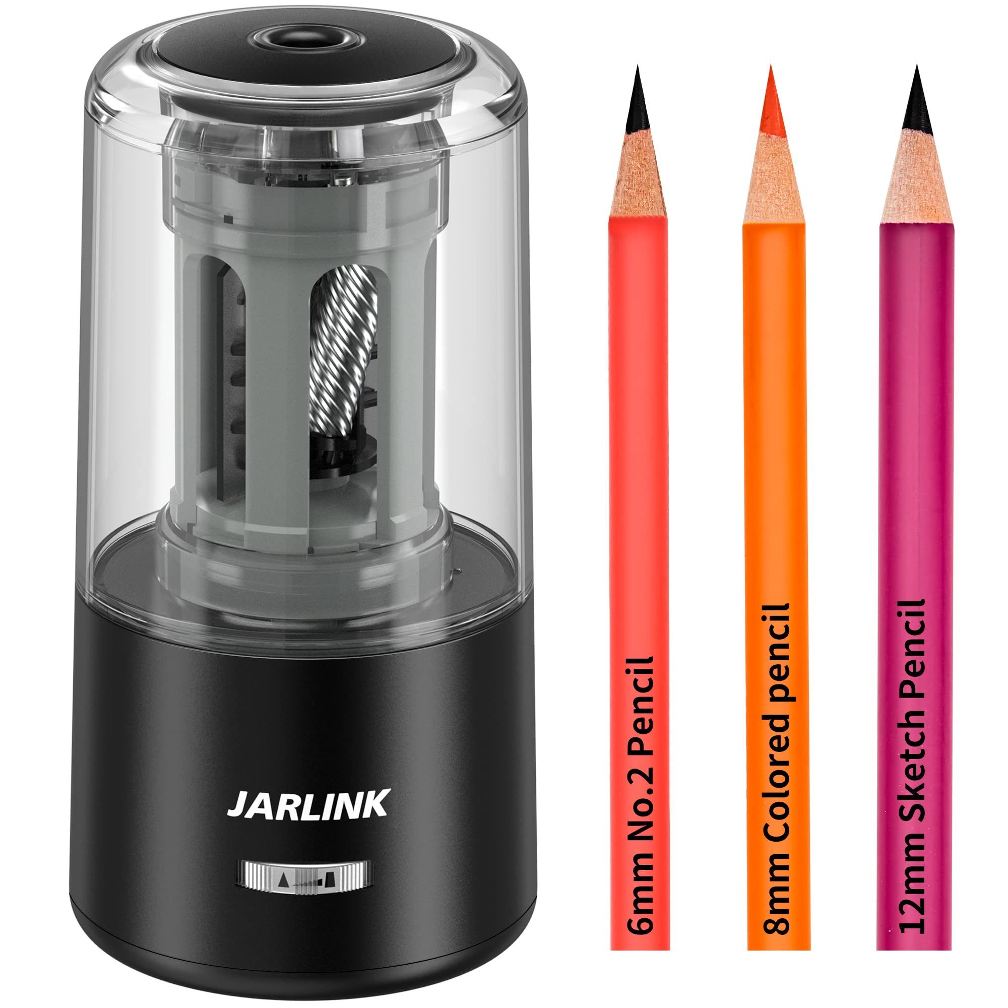 JARLINK Electric Pencil Sharpener Heavy Duty Pencil Sharpener for
