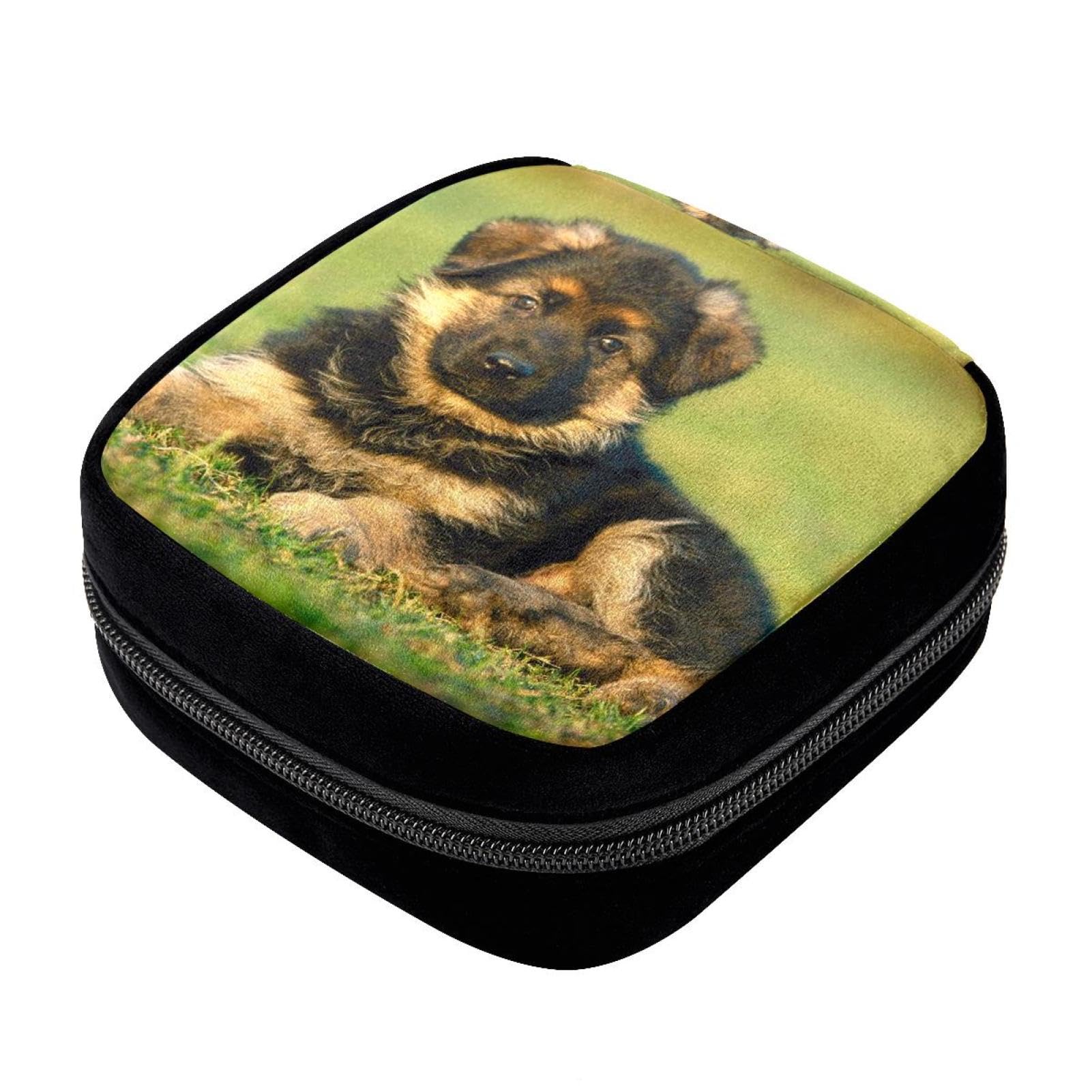 Amazon.com : German Shepherd Canvas Coin Purse with Zippered Portable  Change Pouch Wallet Travel Toiletry Bag Pencil Case : Sports & Outdoors