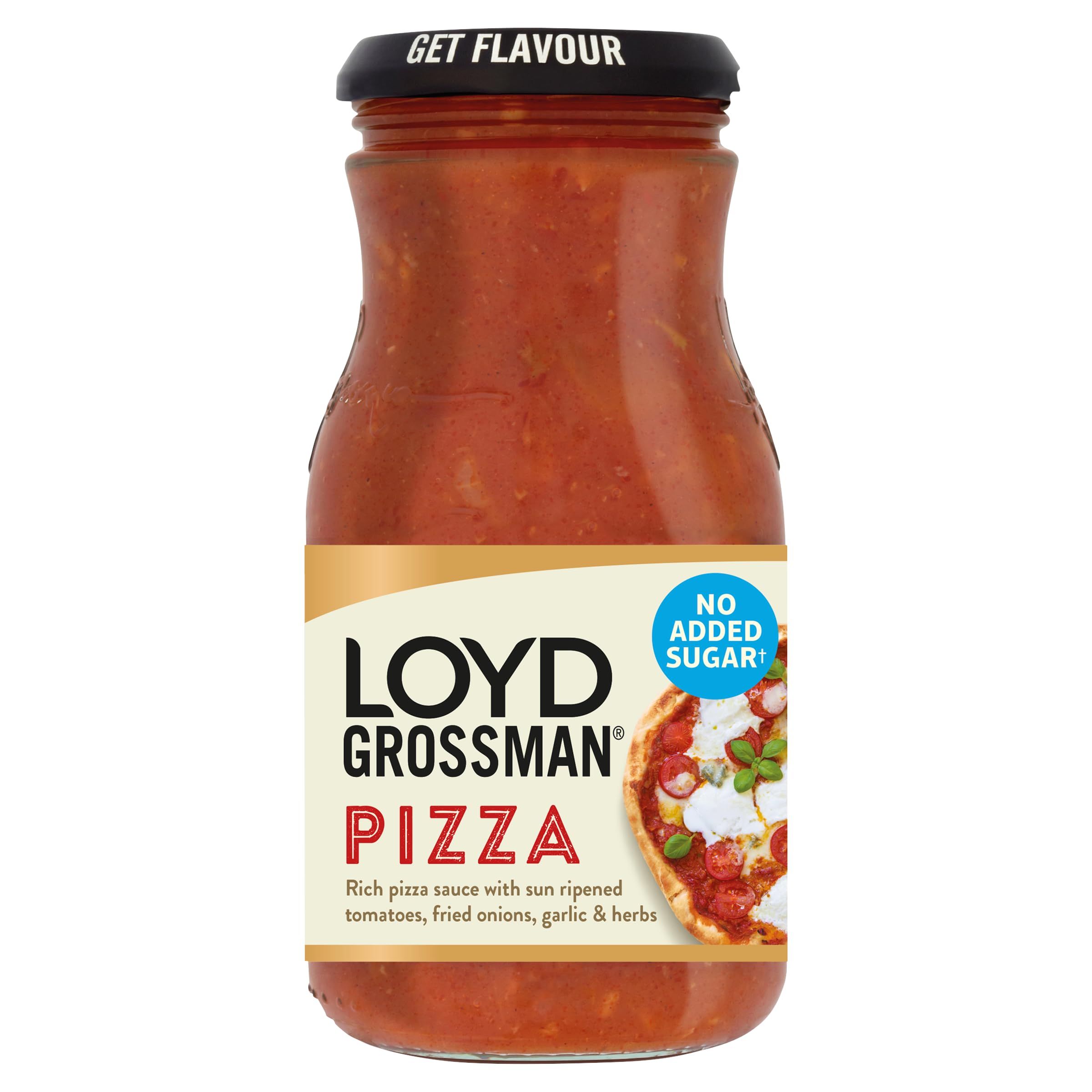 Loyd Grossman Rich Tomato Basil and Oregano Pizza Topping Sauce