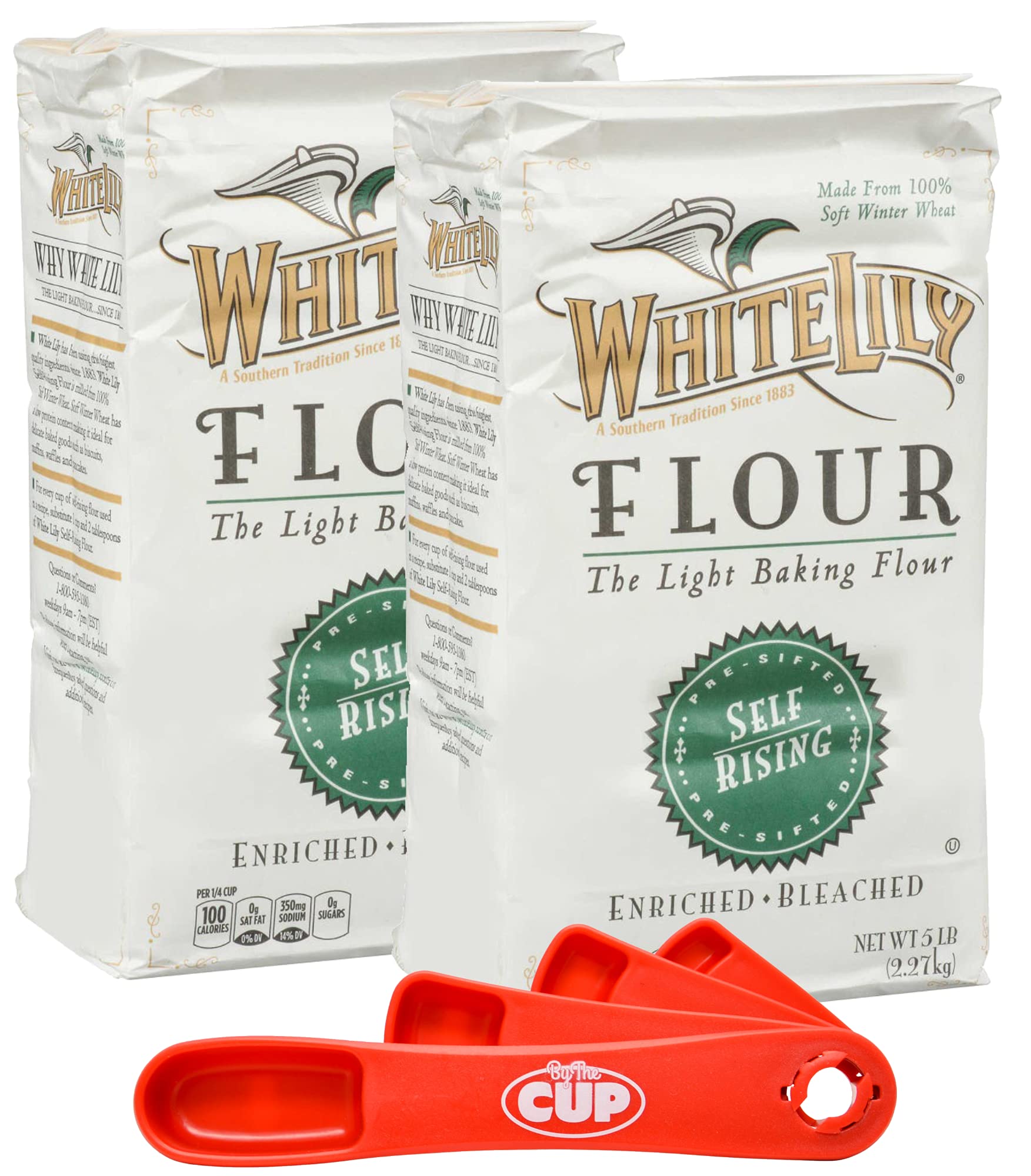 White Lily Non GMO Self Rising Flour 5 Lb Bag Pack Of 2 By The Cup   71nD2yCTvqS 